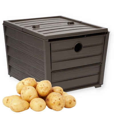 GarPet Kartoffelkiste Kartoffel Kiste Gemüse Zwiebel Box Korb Obst Gemüse Vorratsbox