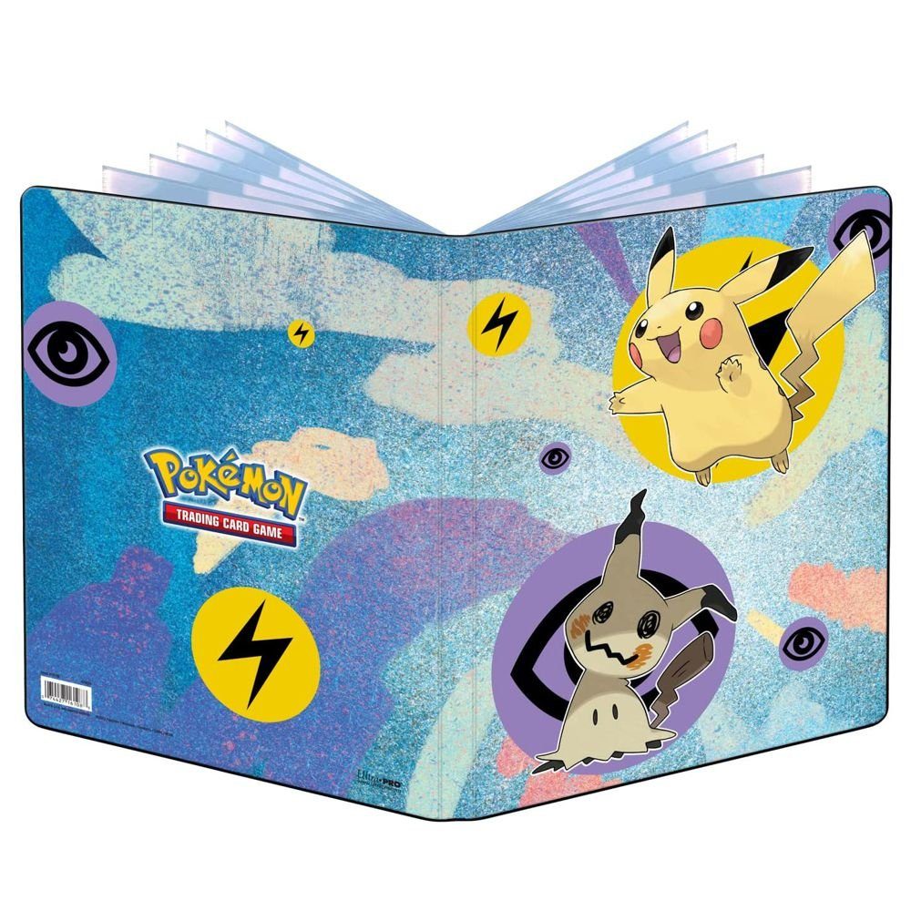 POKÉMON Sammelkarte Sammel-Album A4 für 180 Karten Pikachu & Mimigma Pokemon