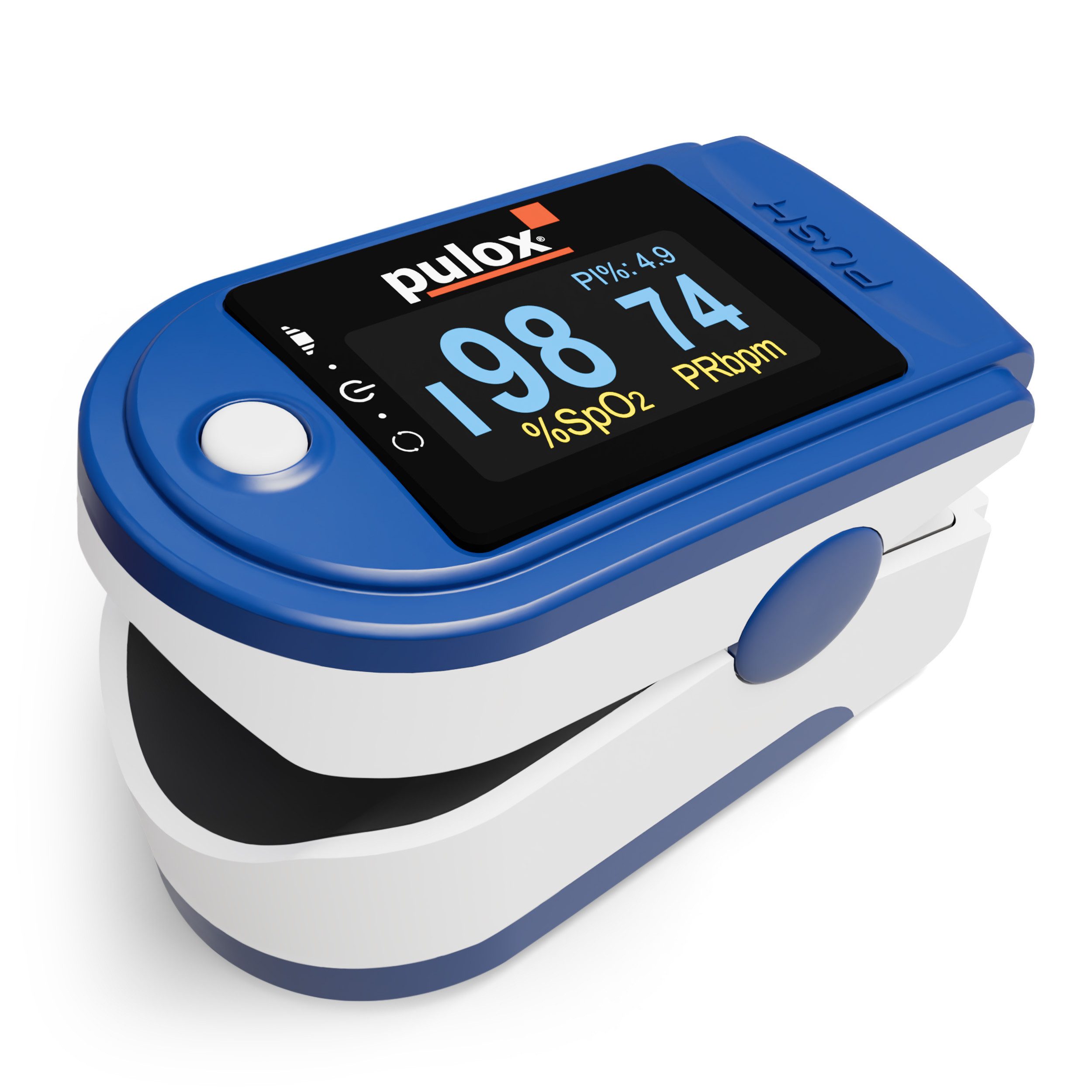 pulox Pulsoximeter PO-200 Solo blau