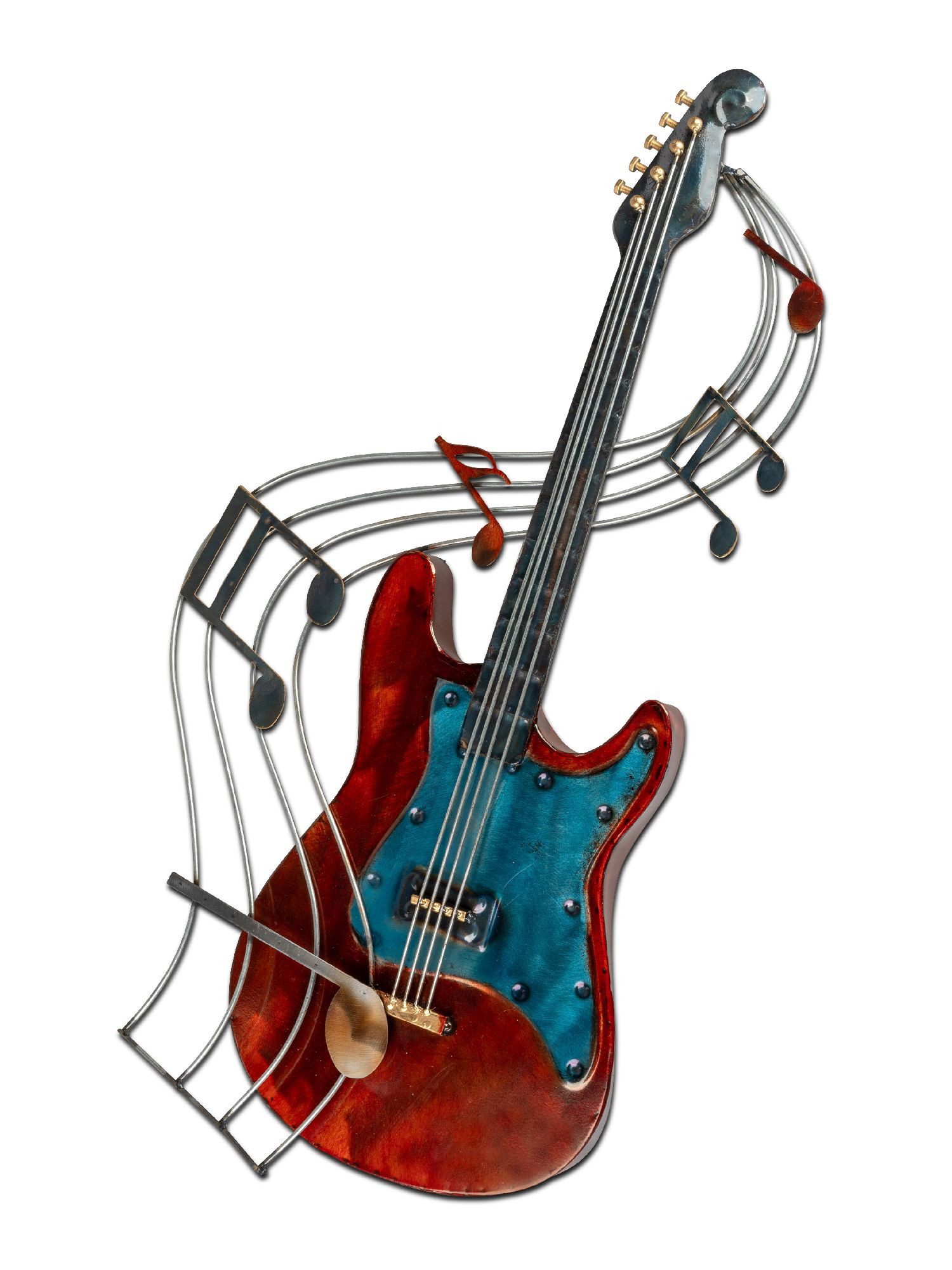 formano Wanddekoobjekt, Farbe: Mehrfarbig, Motiv: Gitarre günstig online kaufen