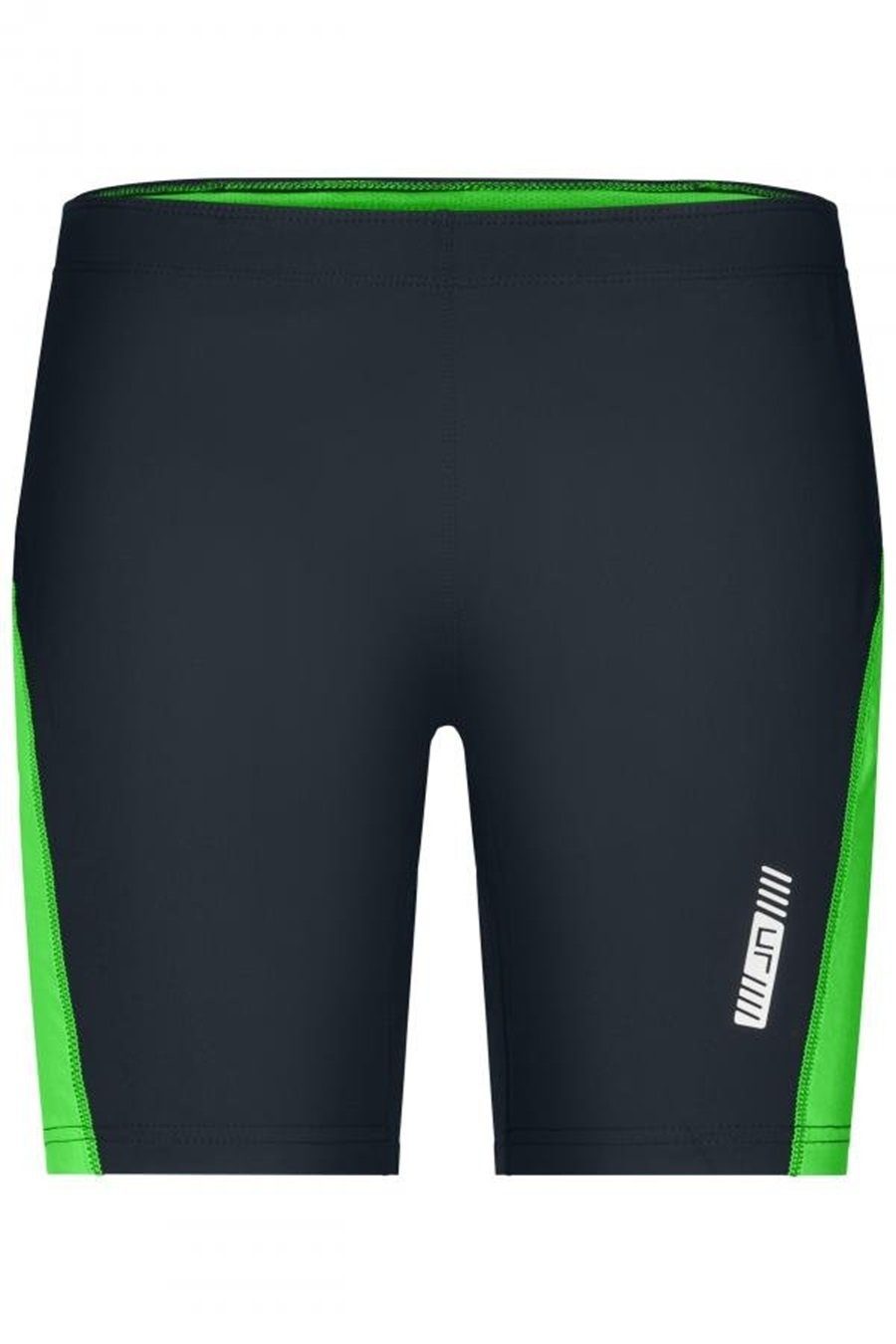 James & Nicholson Laufhose Doppelpack kurze Damen Laufhose Ladies' Running Short Tights JN477 (Doppelpack, 2er-Pack) Weiche, elastische Qualität mit Elasthan