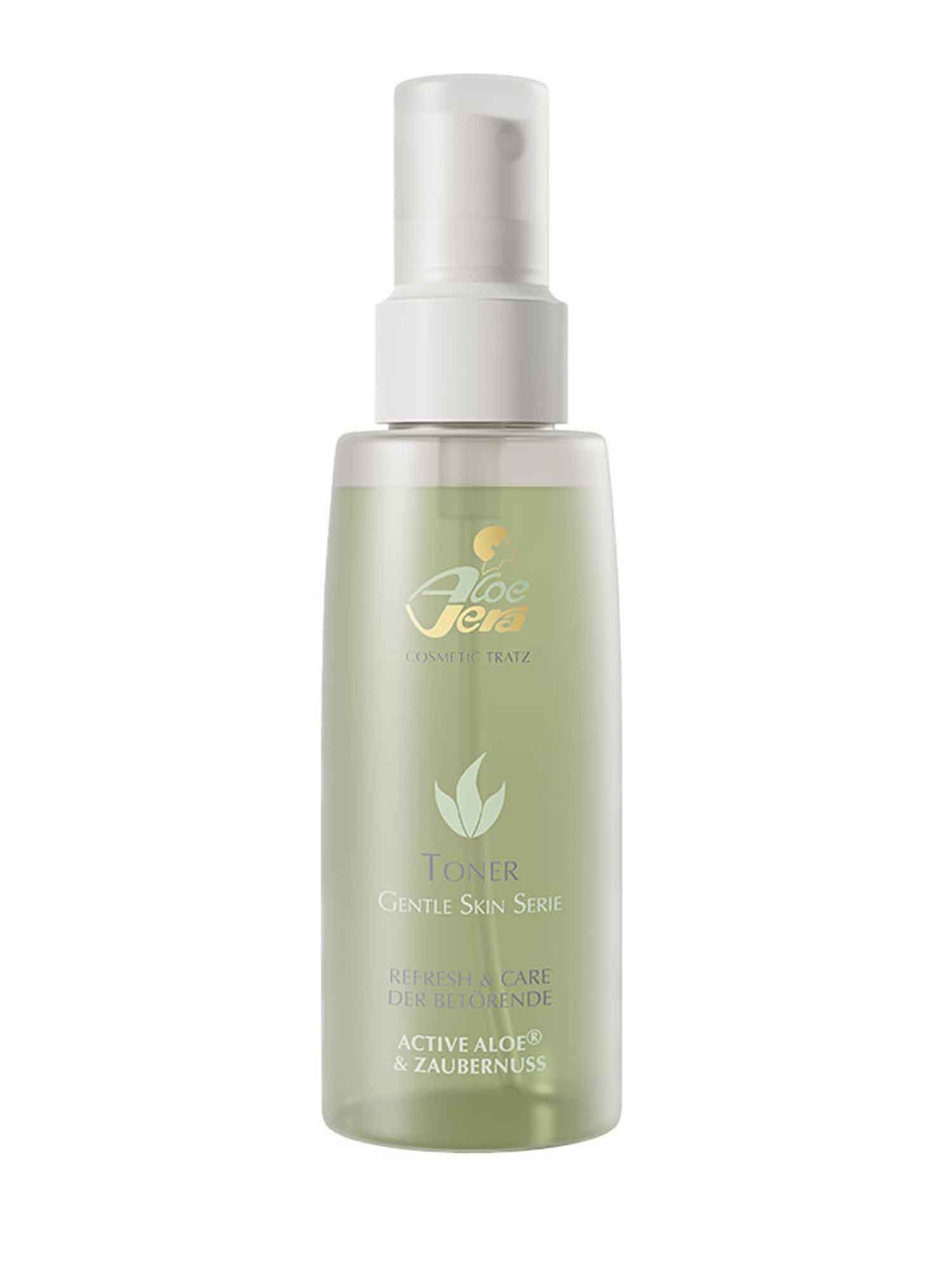 Aloe Vera Cosmetic Tratz Gesichtswasser Toner GENTLE SKIN, 1-tlg., 20,4% Active Aloe Vera, Zaubernuss, erfrischendes Gesichtswasser