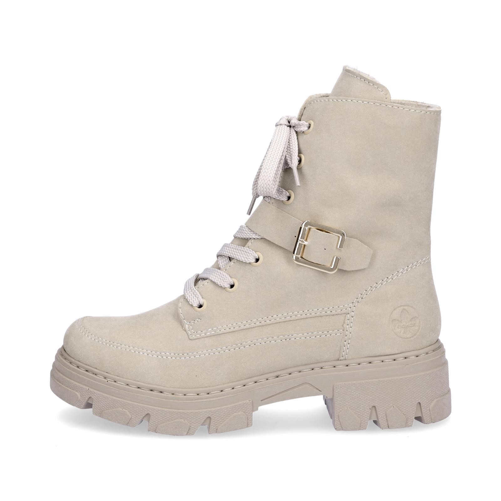 Rieker Rieker Damen Schnürboot beige Schnürboots günstig online kaufen
