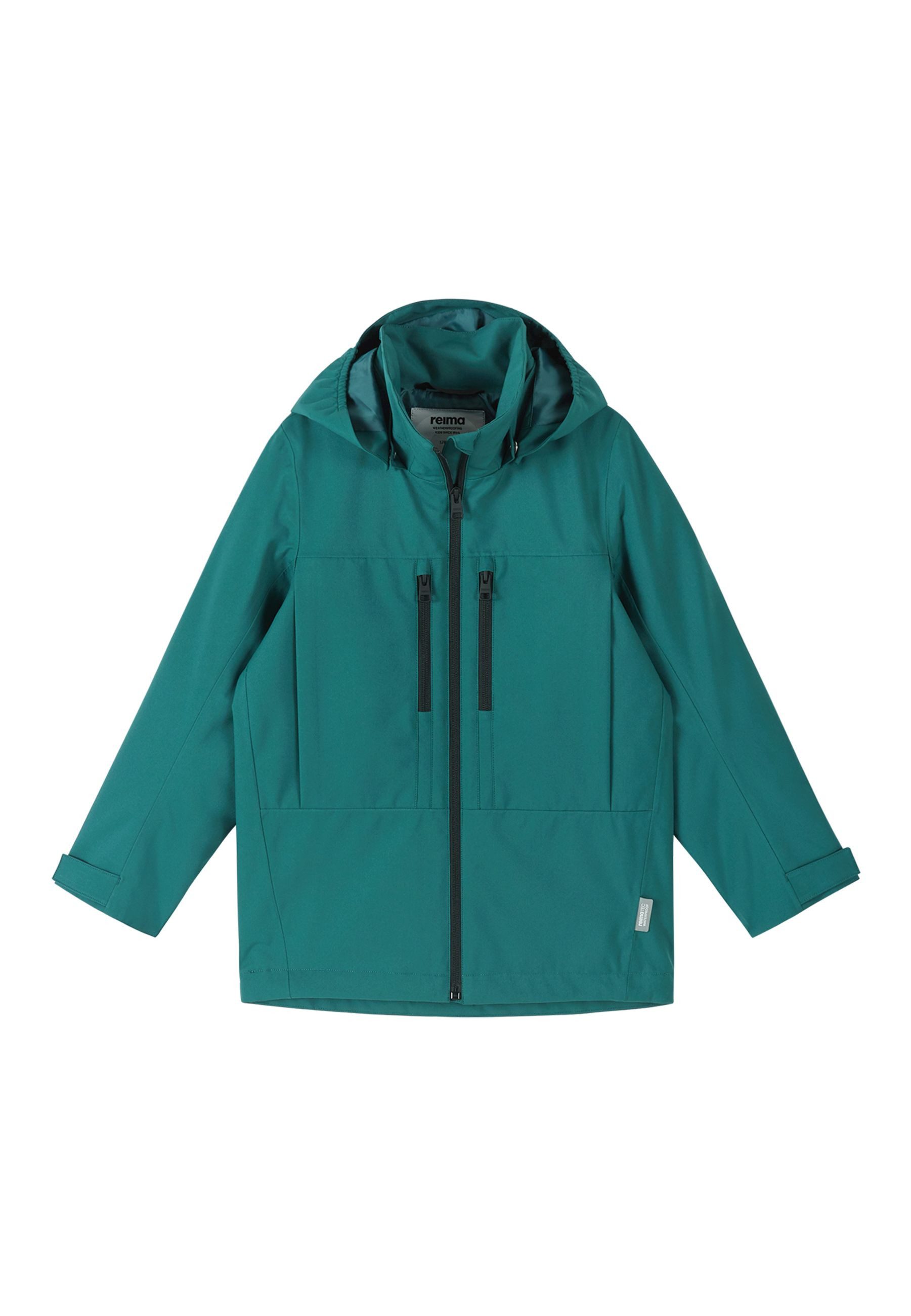 reima Allwetterjacke SAARELA ReimaTec Jacke (1-St) Wasserdichte, atmungsaktive Allwetterjacke, Zip-in-Lagensystem