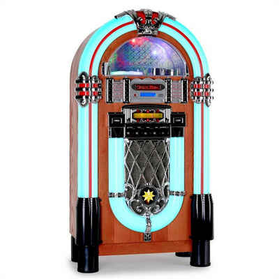 Auna »Graceland-XXL Jukebox USB SD AUX CD UKW/MW« Stereoanlage (UKW/MW-Radiotuner)