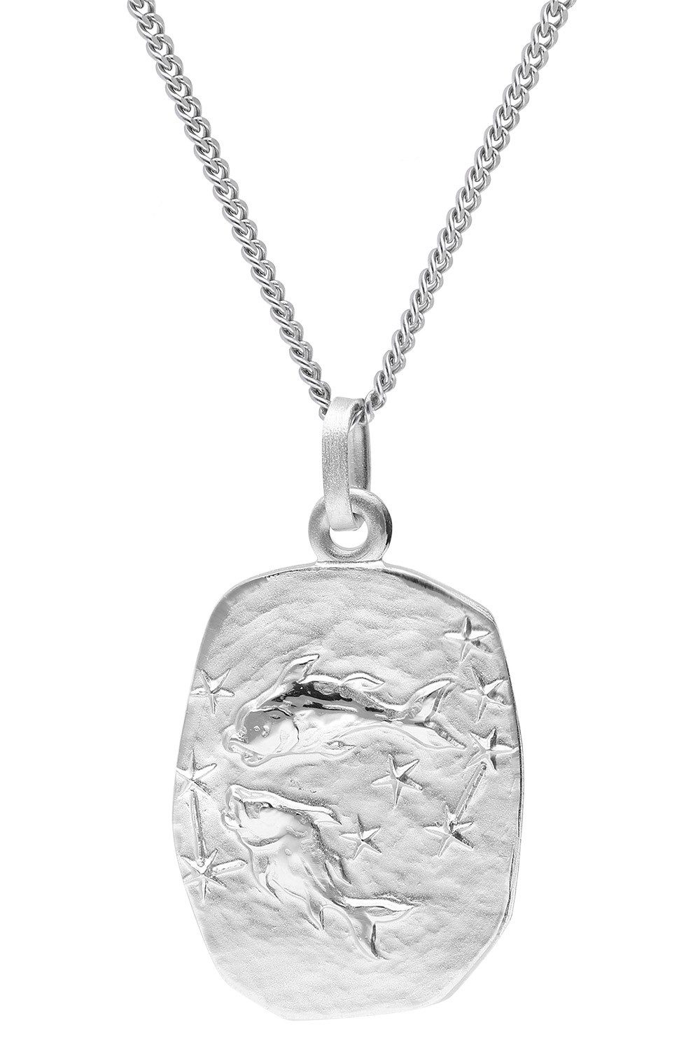 trendor Panzerkette Sternzeichen Fische Silber 925 günstig online kaufen