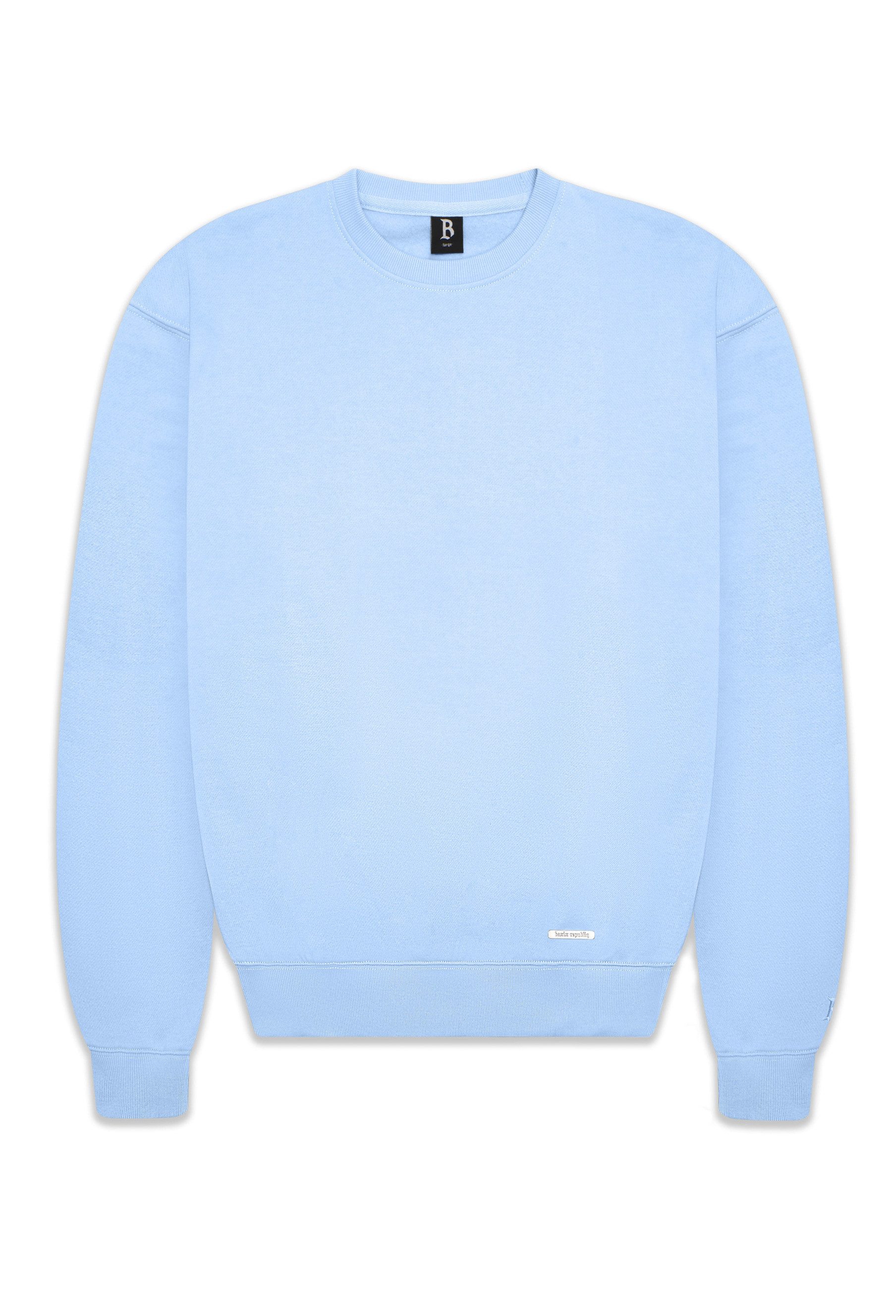 Dropsize Sweater Dropsize Herren Super Heavy Blank Sweater (1-tlg)