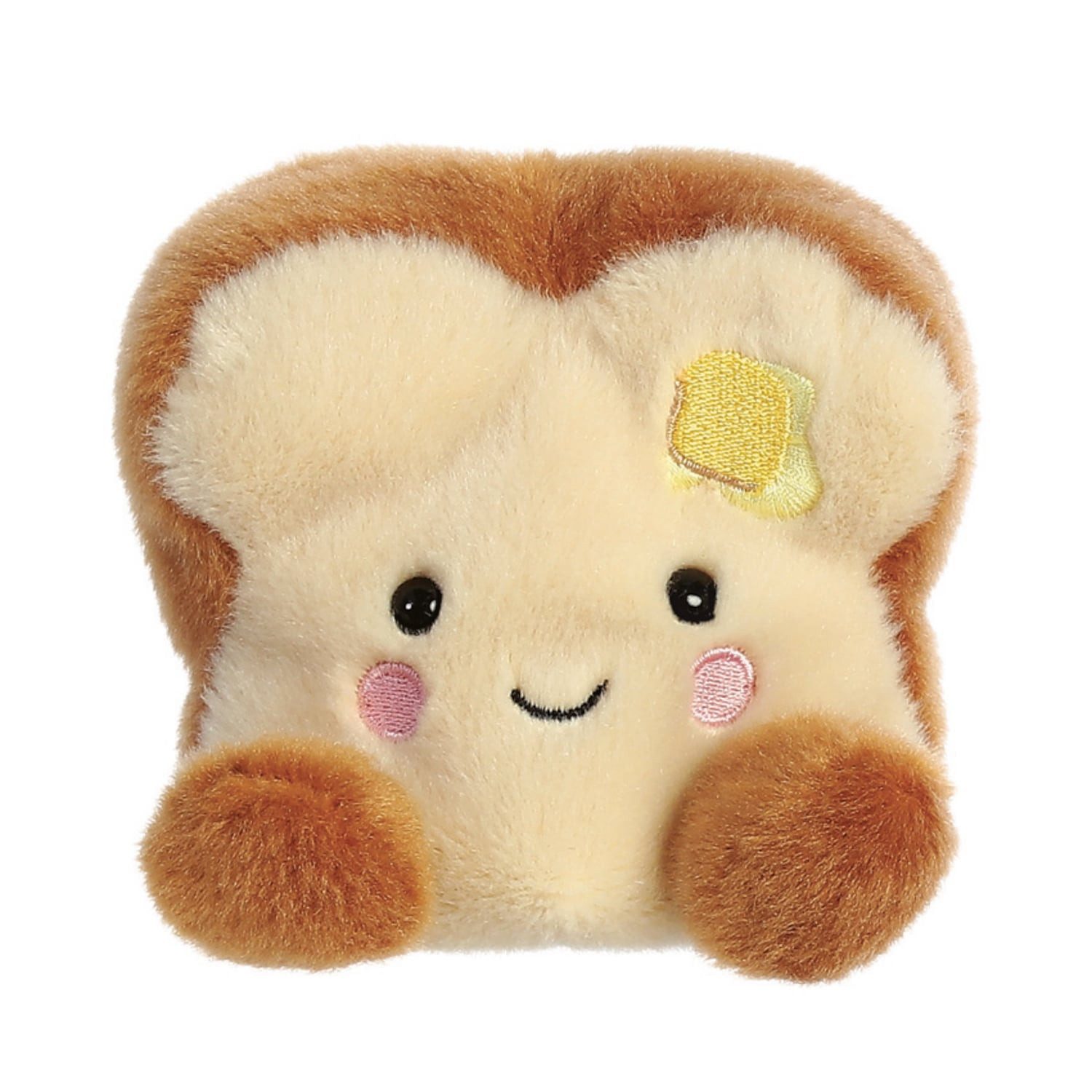 Aurora Kuscheltier Aurora 33574 - Palm Pals Buttery Toast, Plüschfigur, 13 cm