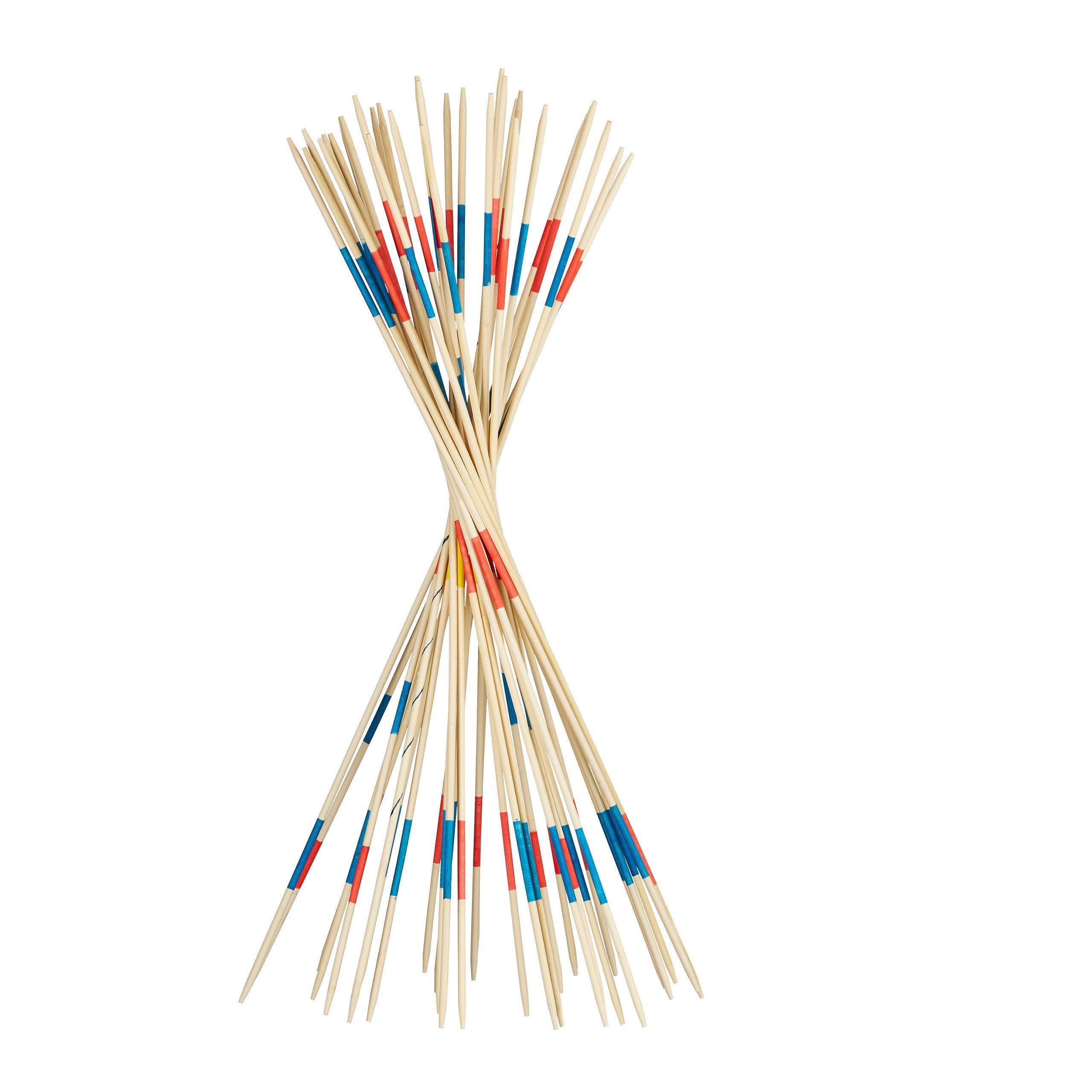relaxdays Spiel Riesenmikado 90cm, Riesenmikado 90cm
