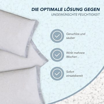 BlueCraft Luftentfeuchter Nachfüllpack Schlafzimmer Wohnung Nachfüller gegen Schimmel, 20 x 1 kg Raum Entfeuchter Granulat im Vliesbeutel, ohne Strom