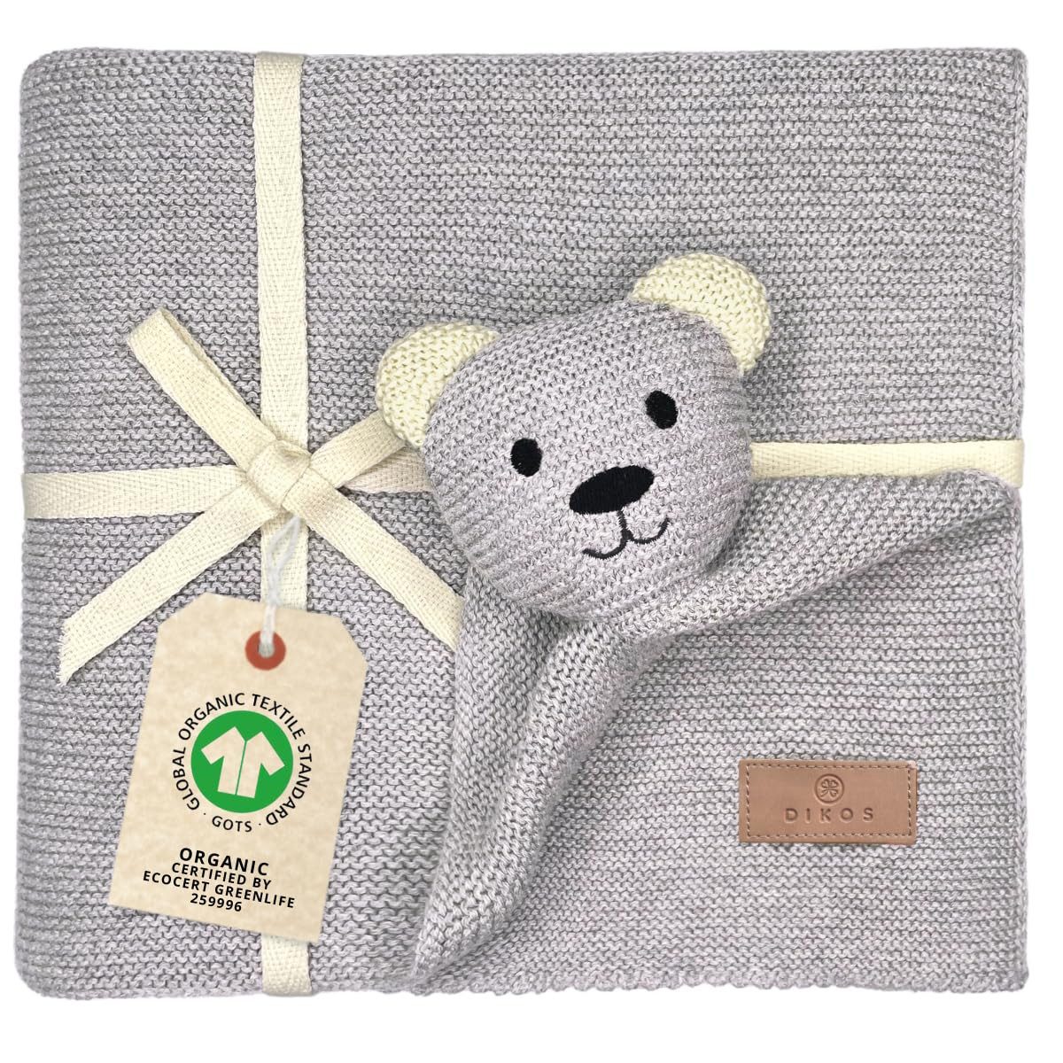 Babydecke DIKOS® Babydecke SCHMUSE-Bär Baby Geschenk günstig online kaufen