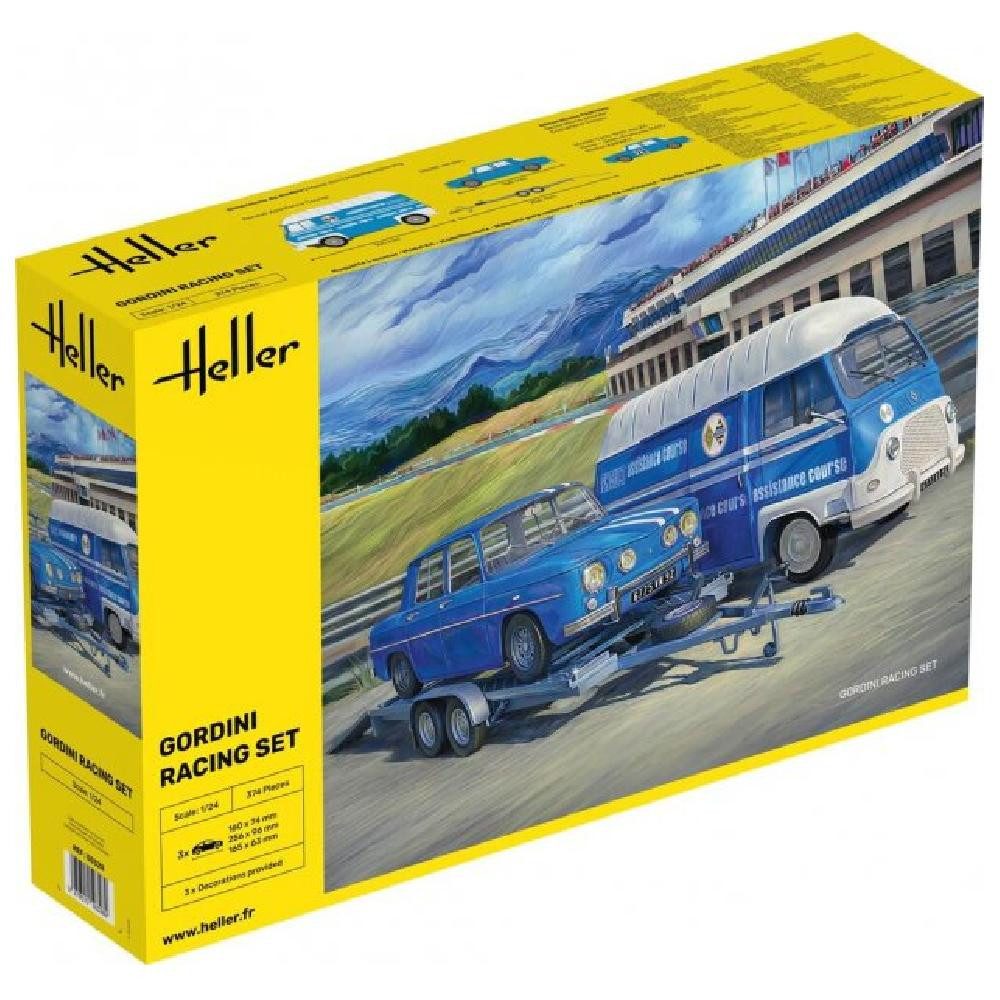 Heller Modellbausatz Gordini Racing Set / 1:24, Maßstab 1:24