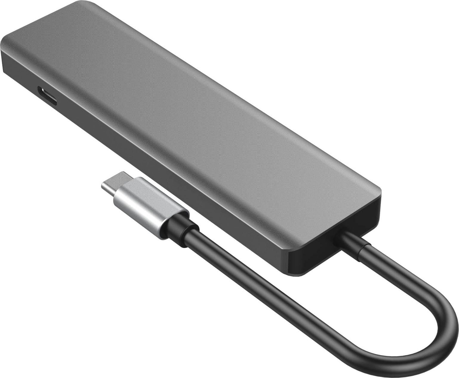 Hyrican Laptop-Dockingstation ST-T605 Dockingstation Type-C, 1x RJ-45, 3x USB 3.0, 1x HDMI