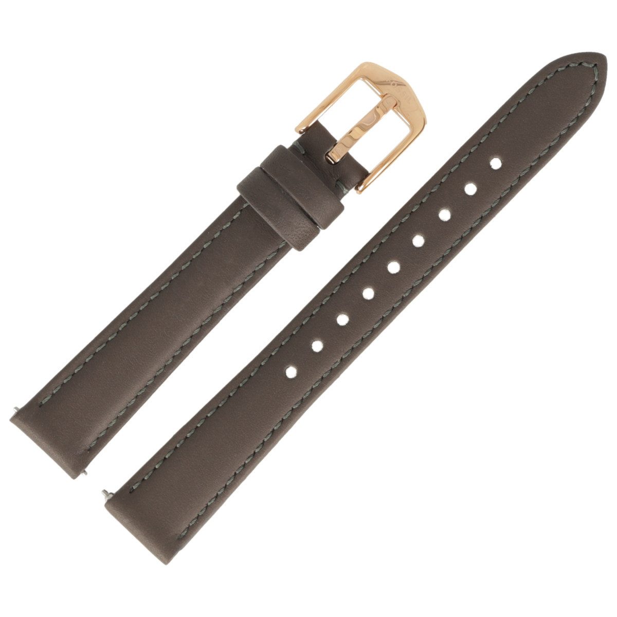 Uhrenarmband 14mm Leder Grau ES-3707 LB-ES3707