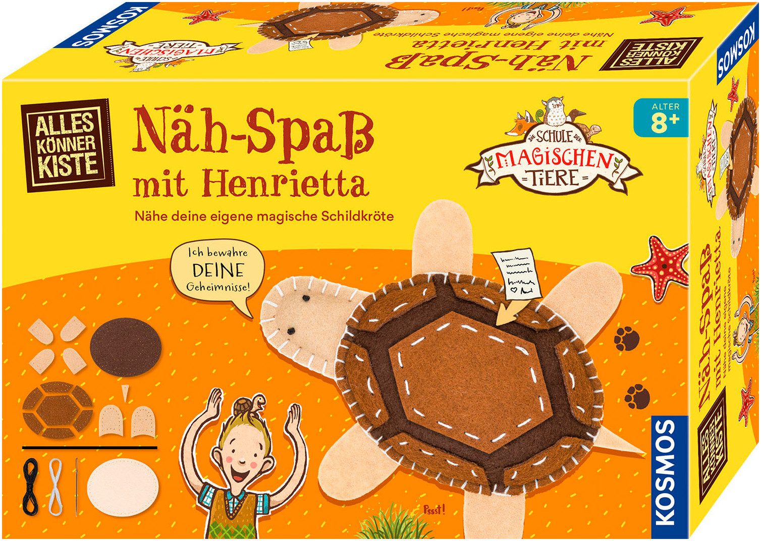 Kosmos Kreativset AllesKönnerKiste - Die Schule der magischen Tiere Nähspaß Henrietta