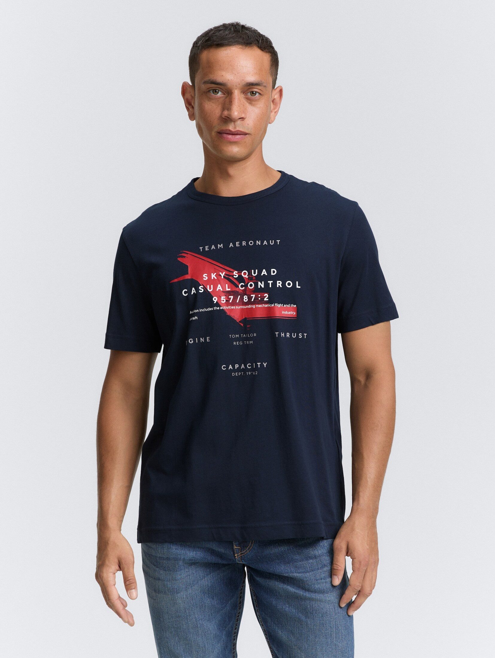 TOM TAILOR T-Shirt T-Shirt mit Print günstig online kaufen