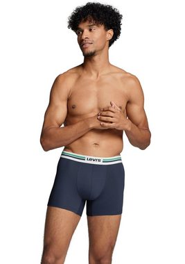 Levi's® Langer Boxer (Packung, 2-St) mit Logo-Webbund