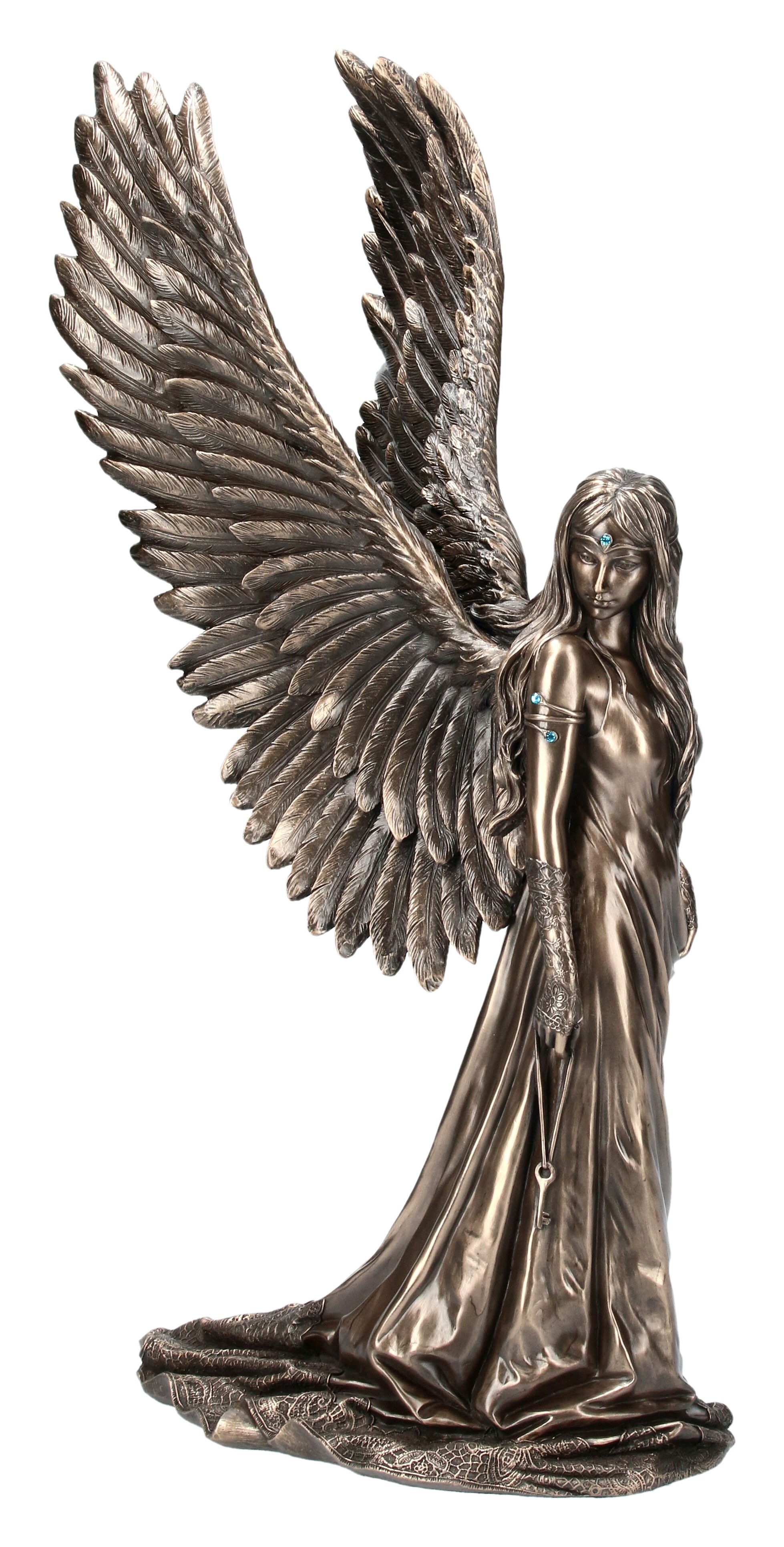 Figuren Shop GmbH Fantasy-Figur Anne Stokes Figur - Spirit Guide - Limited Edition - Fantasy Engel