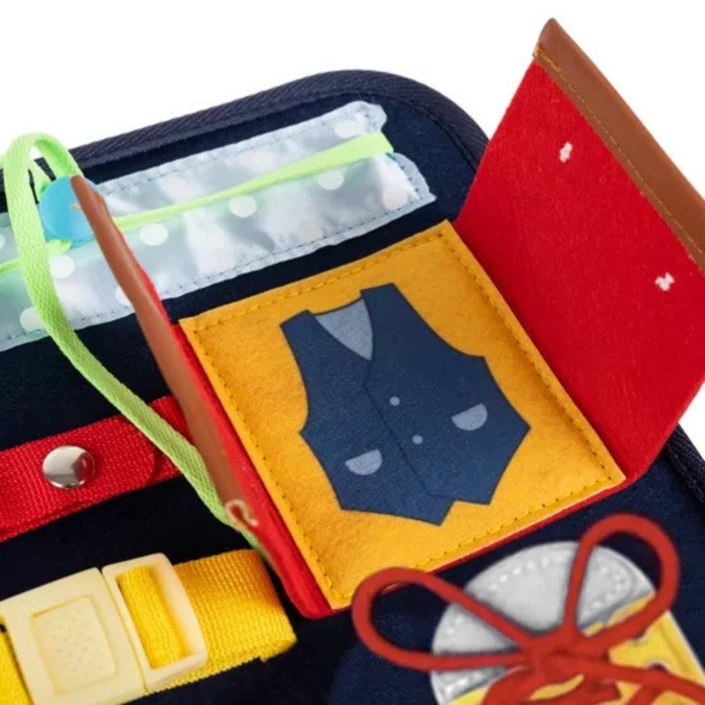 KRUZZEL Motorikbrett Lernspielzeug Geschicklichkeittasche, (Spar-Set, 1-tlg günstig online kaufen