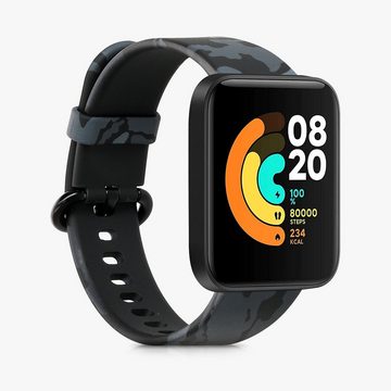 kwmobile Uhrenarmband Armband für Xiaomi Mi Watch Lite / Redmi Watch, 2x Fitnesstracker Sportarmband aus TPU und Silikon