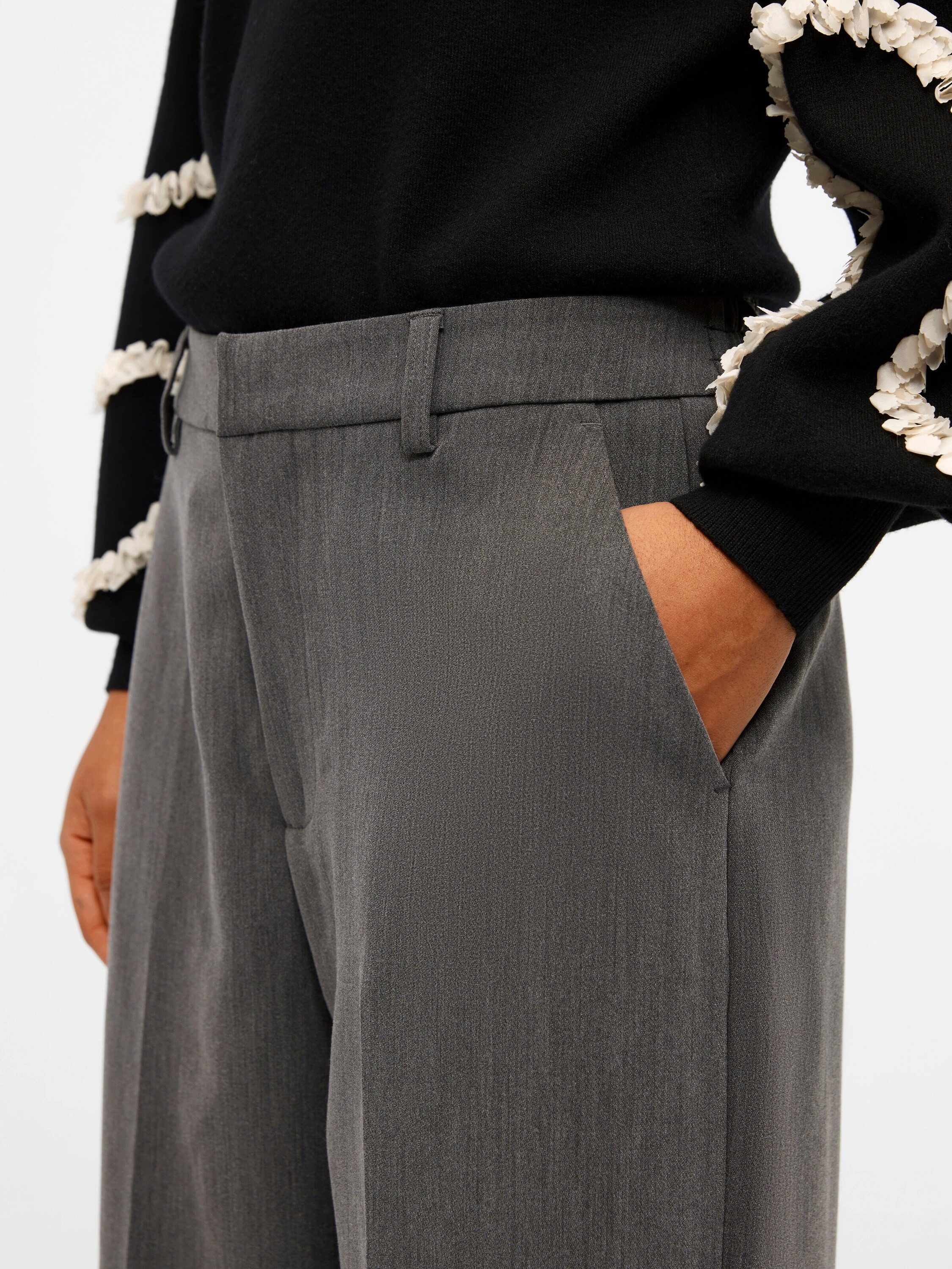 Object Stoffhose (1-tlg) Falten