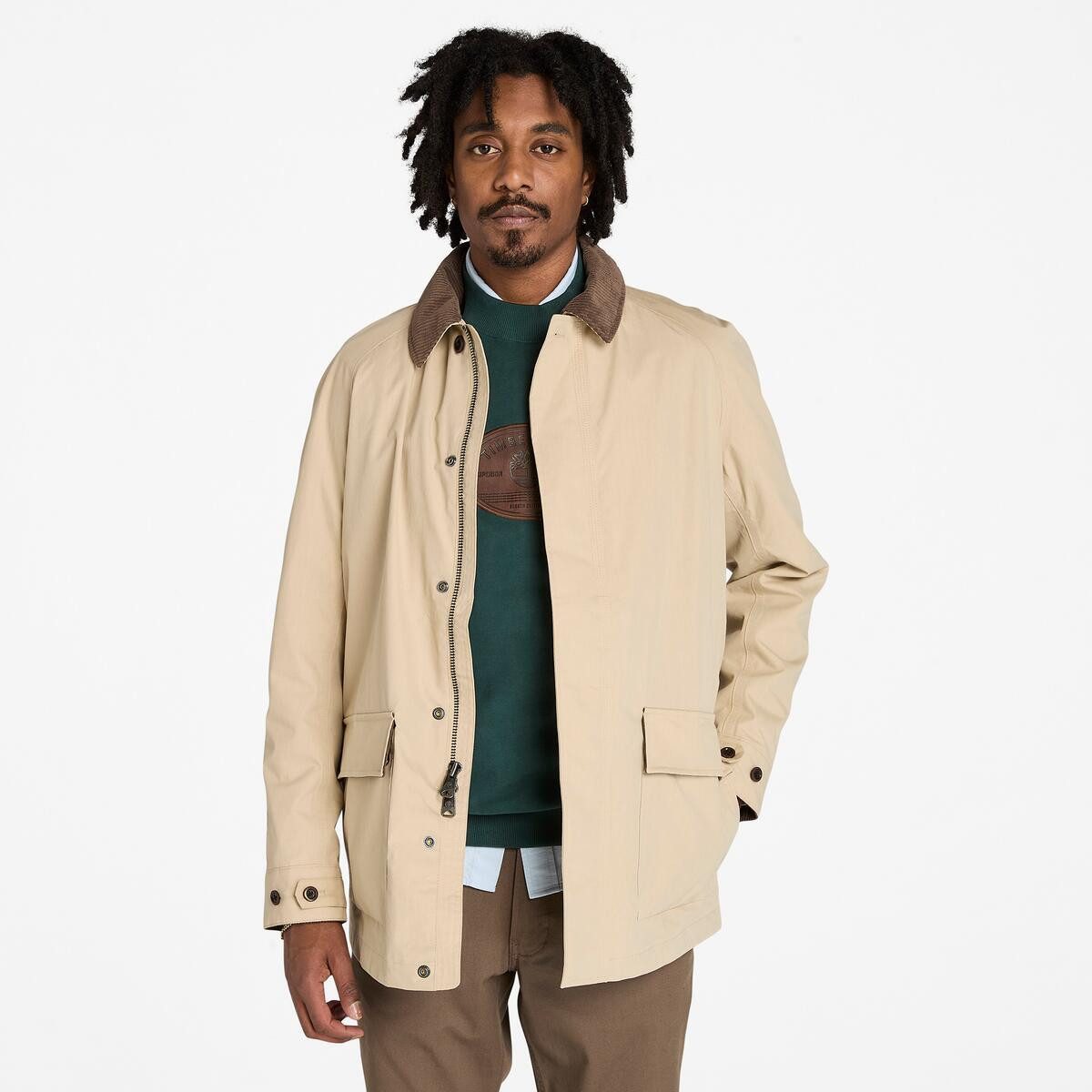 Timberland Funktionsmantel Waterproof Cotton Barn Coat (1-tlg) günstig online kaufen