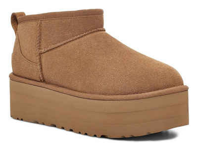 UGG Classic Ultra Mini Platform Winterboots, Plateau, Trend, Schlupfschuh mit Plateausohle