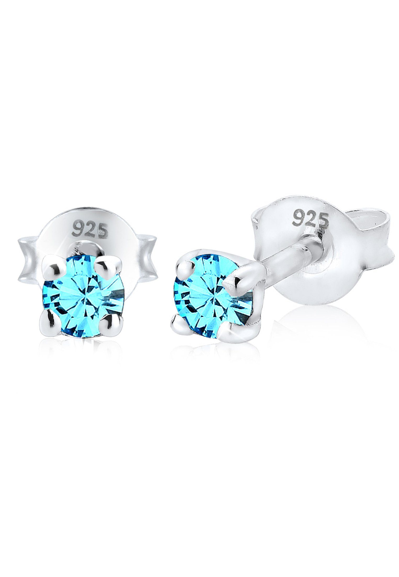 Elli Paar Ohrstecker Kristalle Funkelnd 925 Silber günstig online kaufen