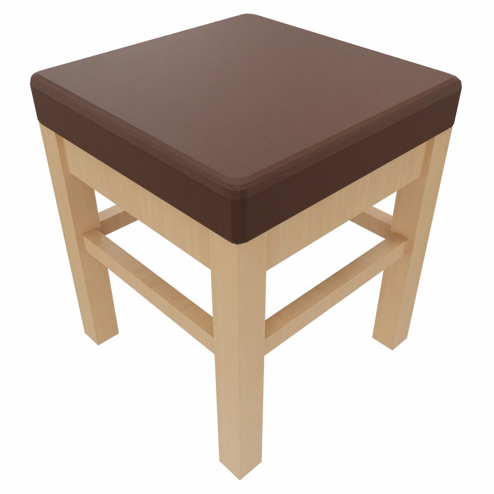 einrichtungsdesign24 Sitzhocker Schwerlasthocker Alexander – Robust bis 250Kg – 47cm Sitzhöhe, bis 250kg belastbar
