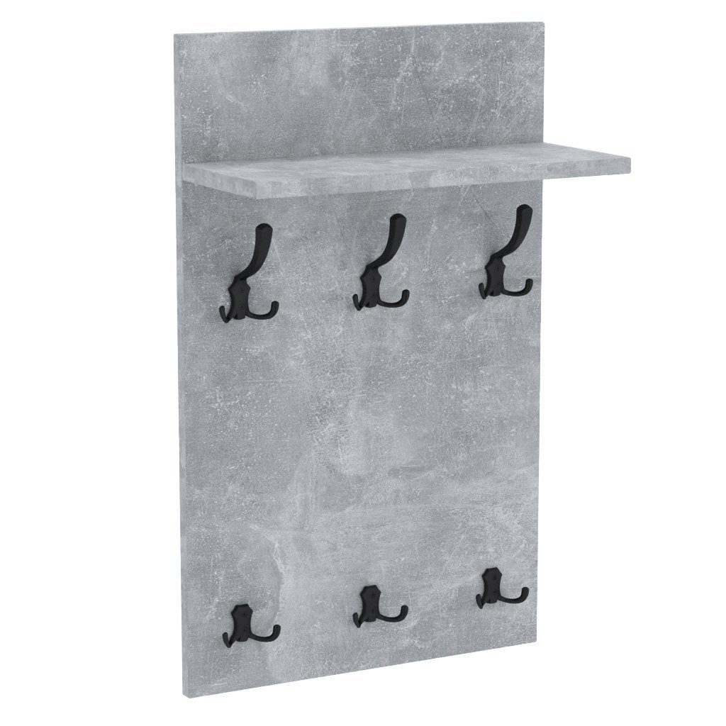 AKKE Шкафыhalter, MIDI Garderobe Schwarze Haken 2mm PVC Kantenumleimung