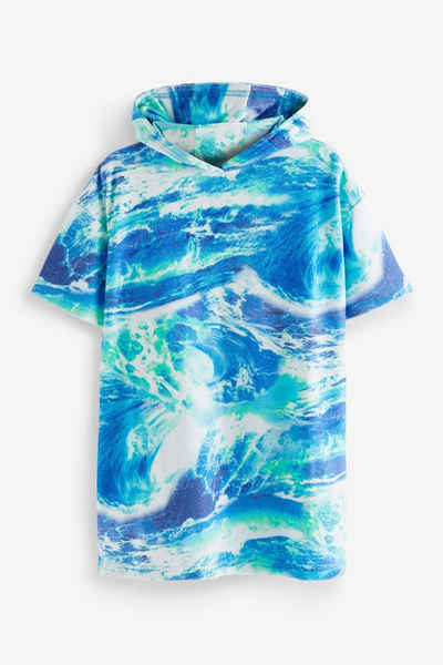 Next Badeponcho Frottee-Poncho Tie-Dye, Baumwolle, Polyester