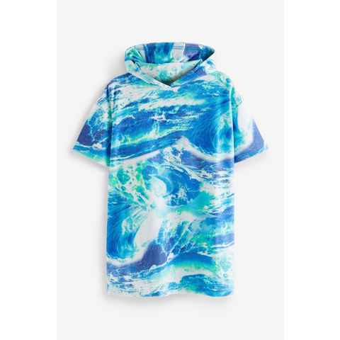 Next Badeponcho Frottee-Poncho Tie-Dye, Baumwolle, Polyester