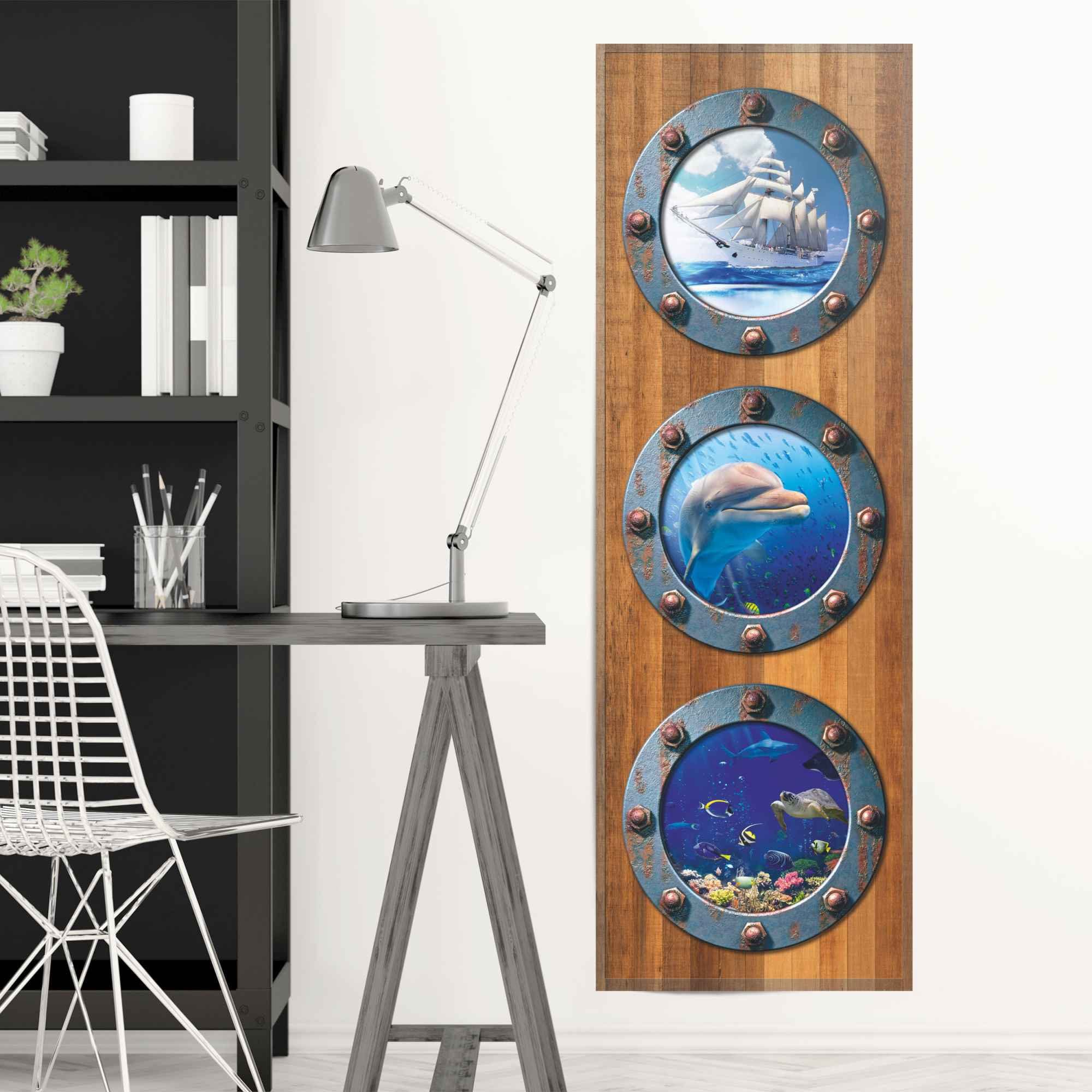 Reinders! Poster »Bullauge Unterwasserwelt - Mer - Fische - Träume«, (1 Stück)-HomeTrends