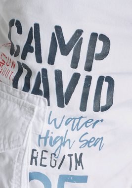 CAMP DAVID Skaterbermudas mit Cargo-Taschen