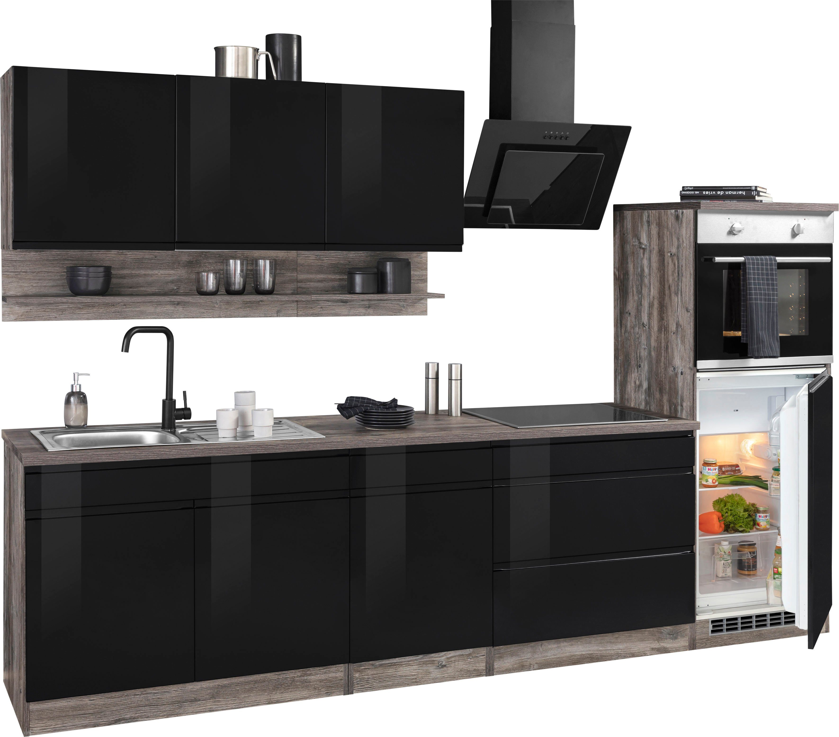 KOCHSTATION Küchenzeile "KS-Virginia", Breite 290 cm, wahlweise mit Indukti günstig online kaufen