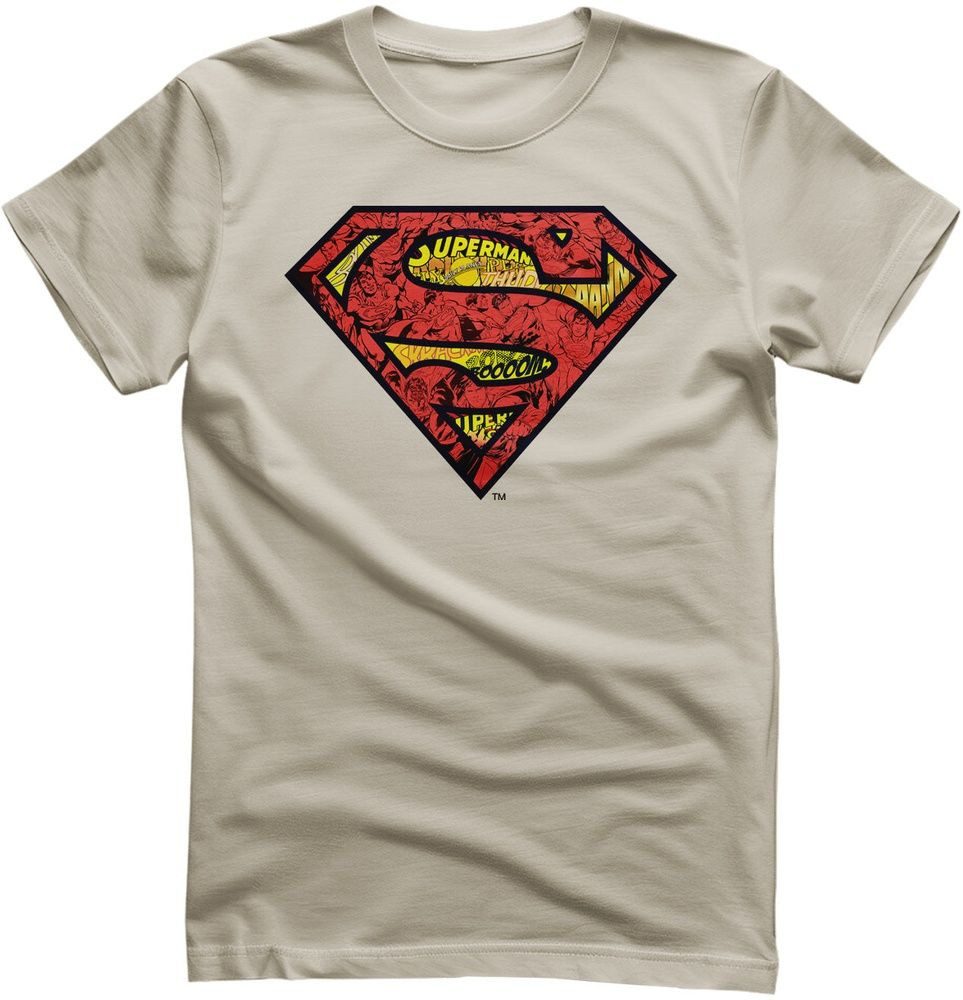 T-Shirt Superman Mash-Up Shield T-Shirt