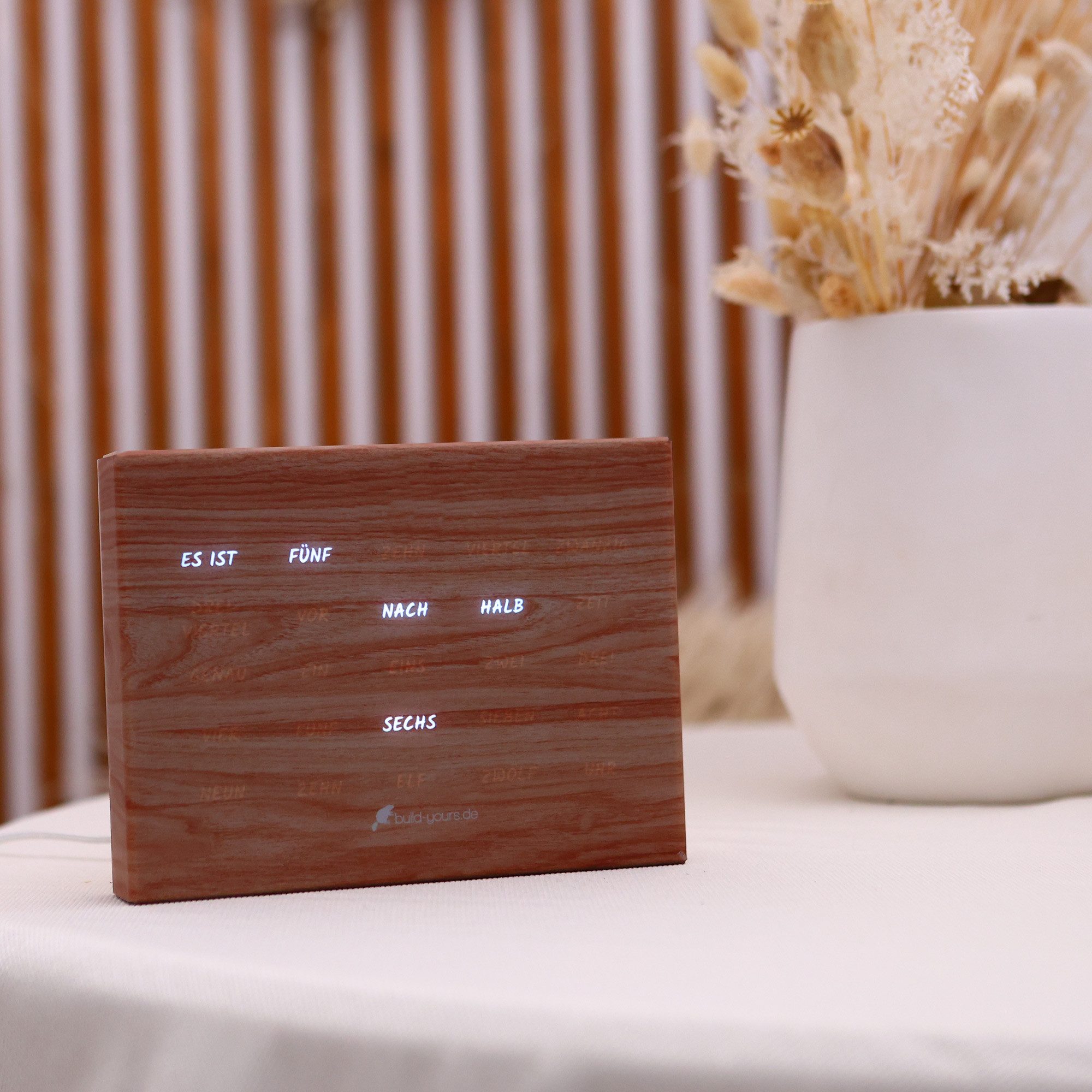 build-yours.de Standuhr BoxClock PLA - Die günstig online kaufen