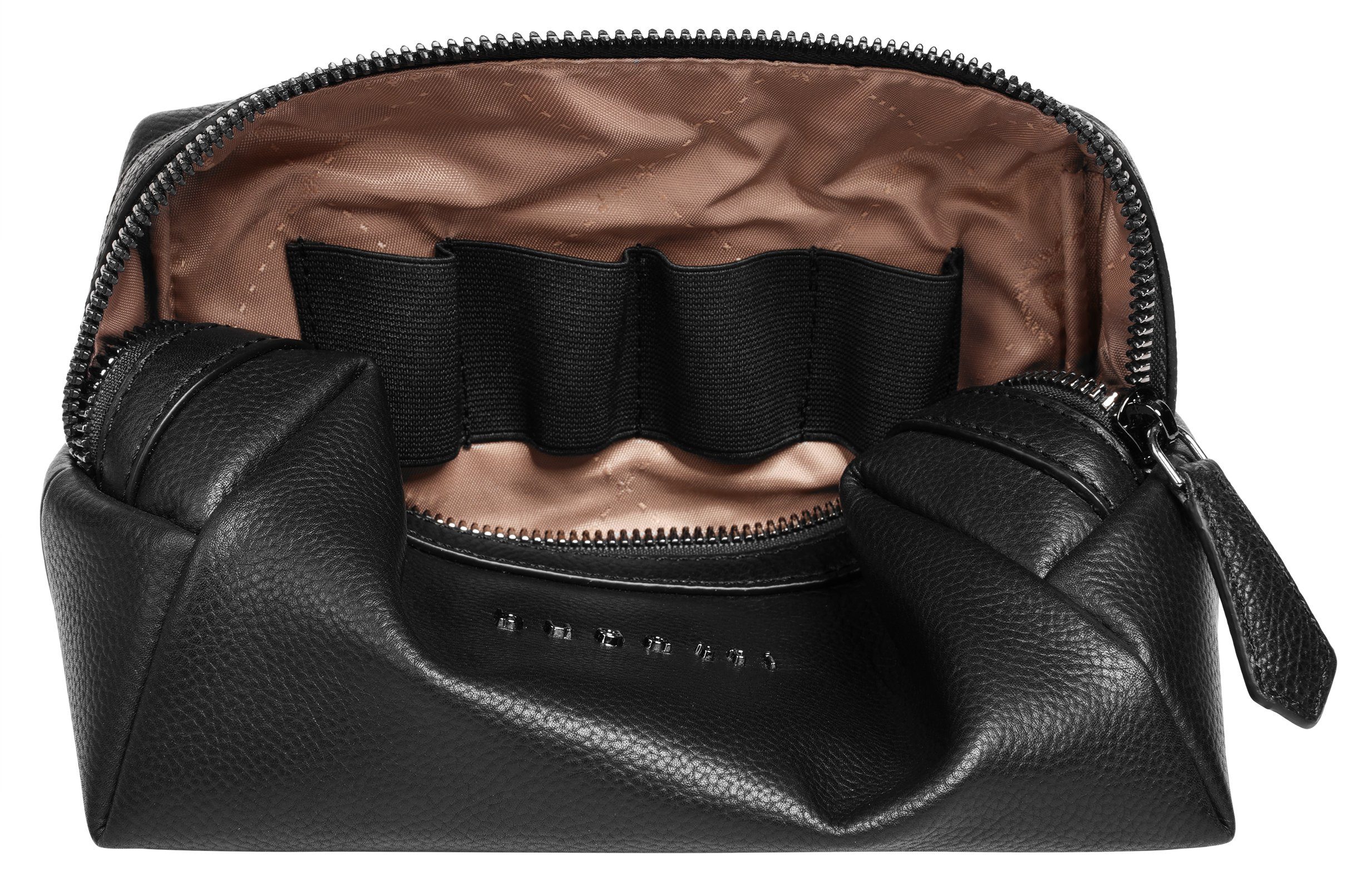 bugatti Kosmetiktasche BELLA, echt Leder
