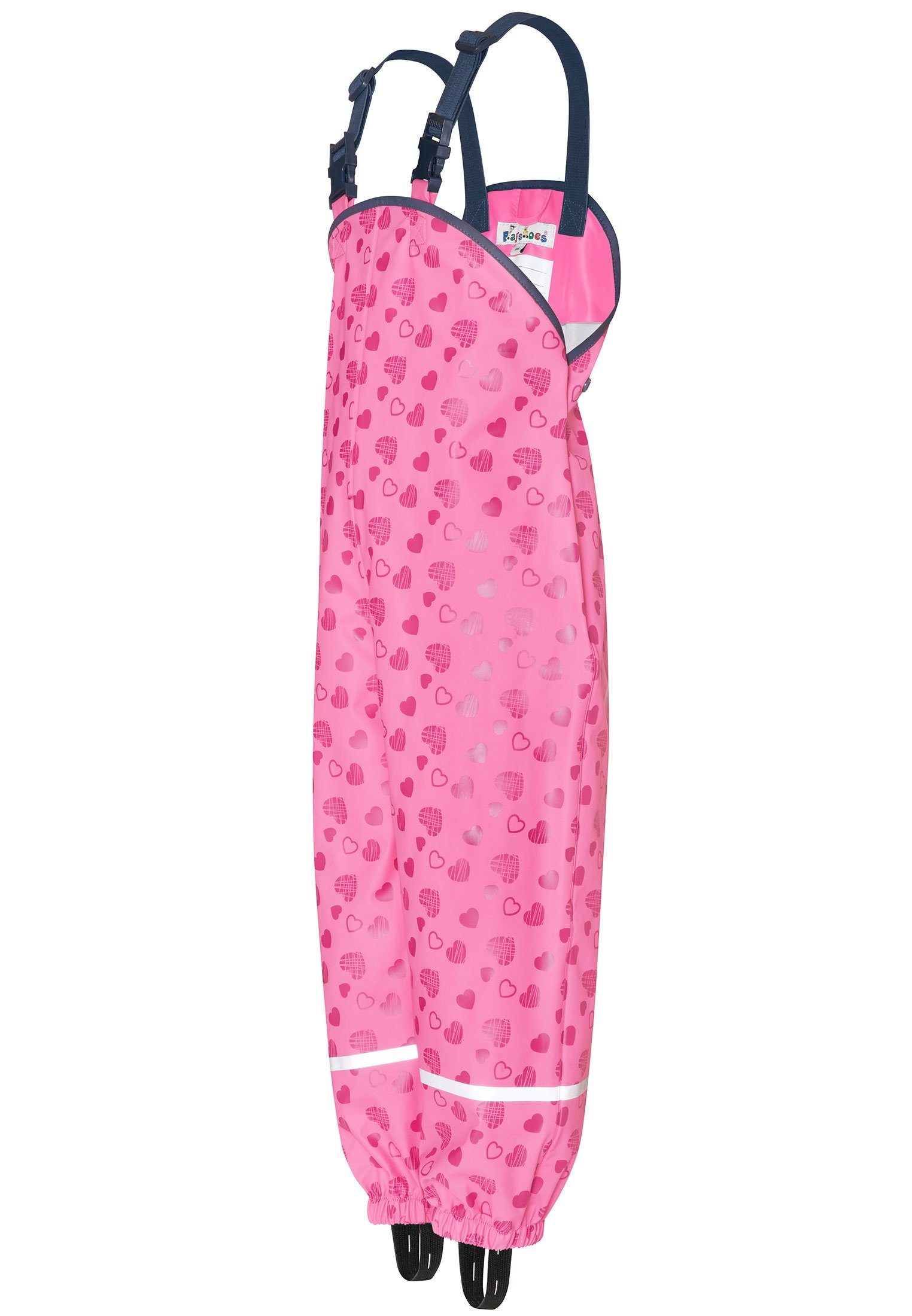 Playshoes Regenhose Regenlatzhose mit Herzchen – Bild 3 von 3