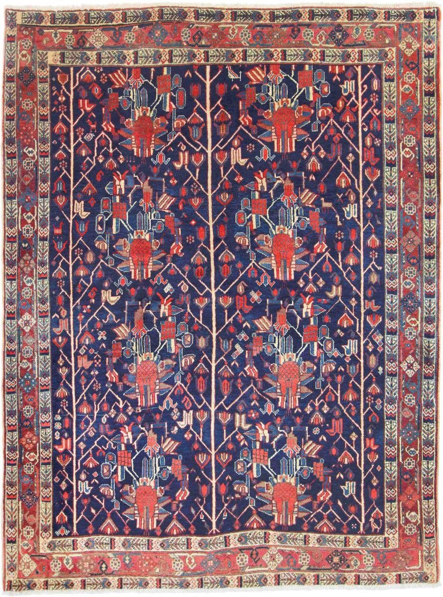 Orientteppich Shahrbabak 152x198 Handgeknüpfter Orientteppich / Perserteppich, Nain Trading, rechteckig, Höhe: 12 mm