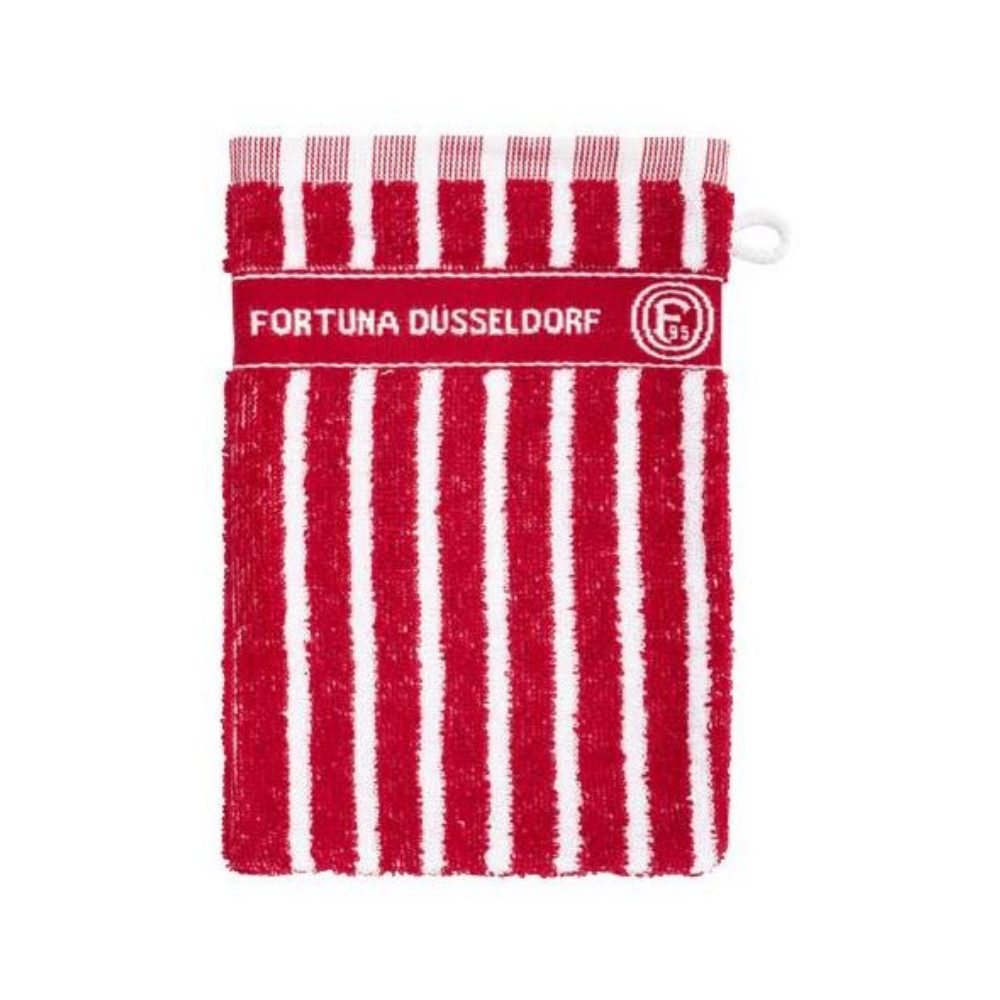 Fortuna Düsseldorf Handtuch Fortuna Düsseldorf Waschhandschuh Streifen