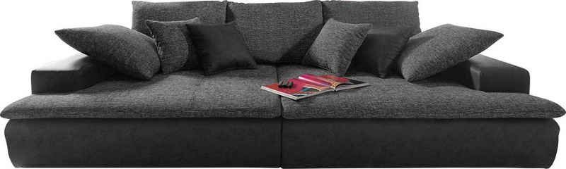 Mr. Couch Big-Sofa Haiti, wahlweise mit Kaltschaum (140kg Belastung/Sitz) und RGB-Beleuchtung
