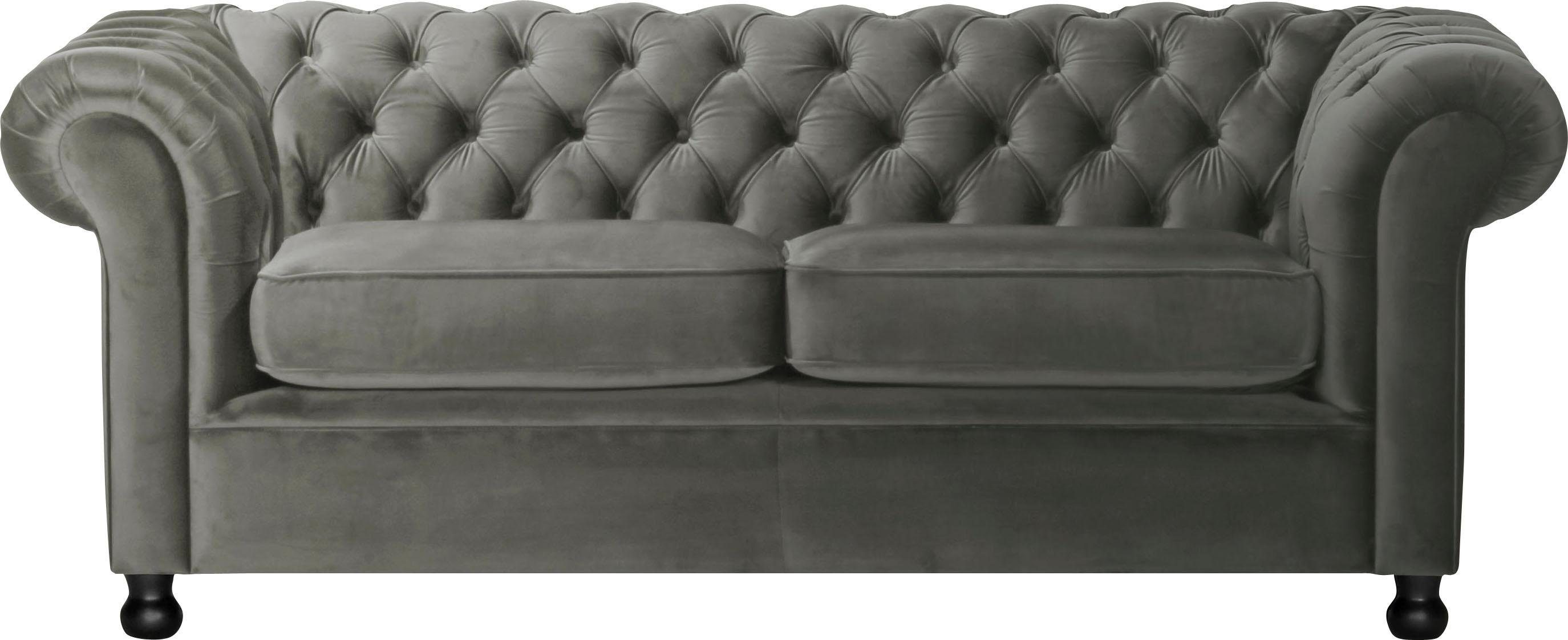 Home affaire Chesterfield-Sofa Chesterfield Home 3-Sitzer günstig online kaufen