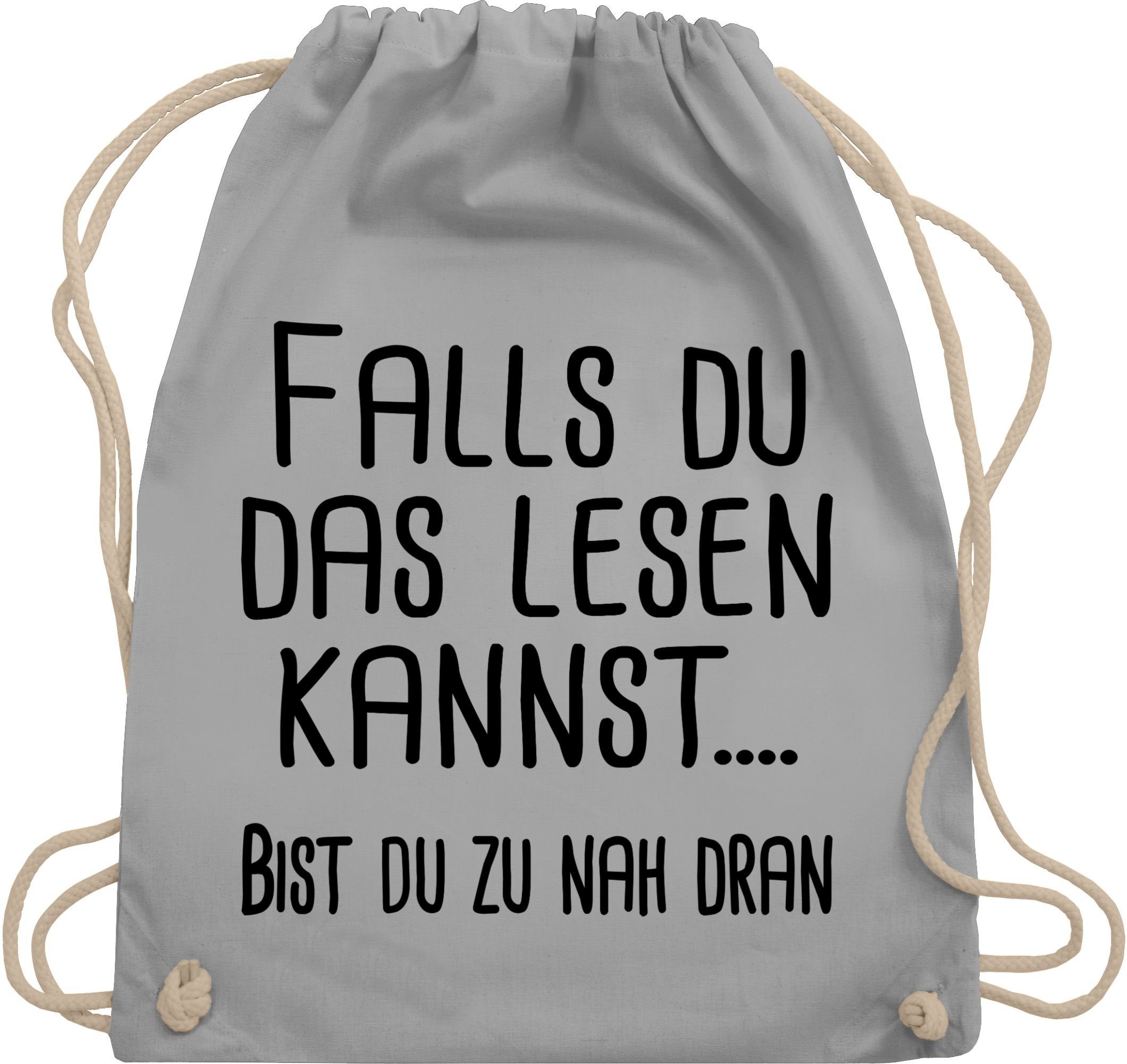 Turnbeutel Falls du das lesen kannst...