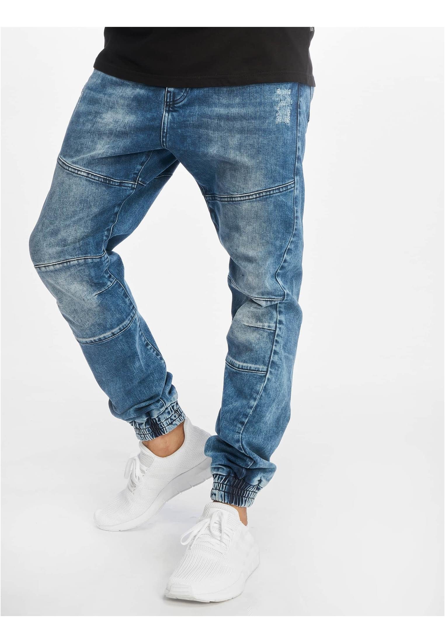 Just Rhyse Bequeme Jeans Herren Cool Straight Fit Jeans (1-tlg) denimblue