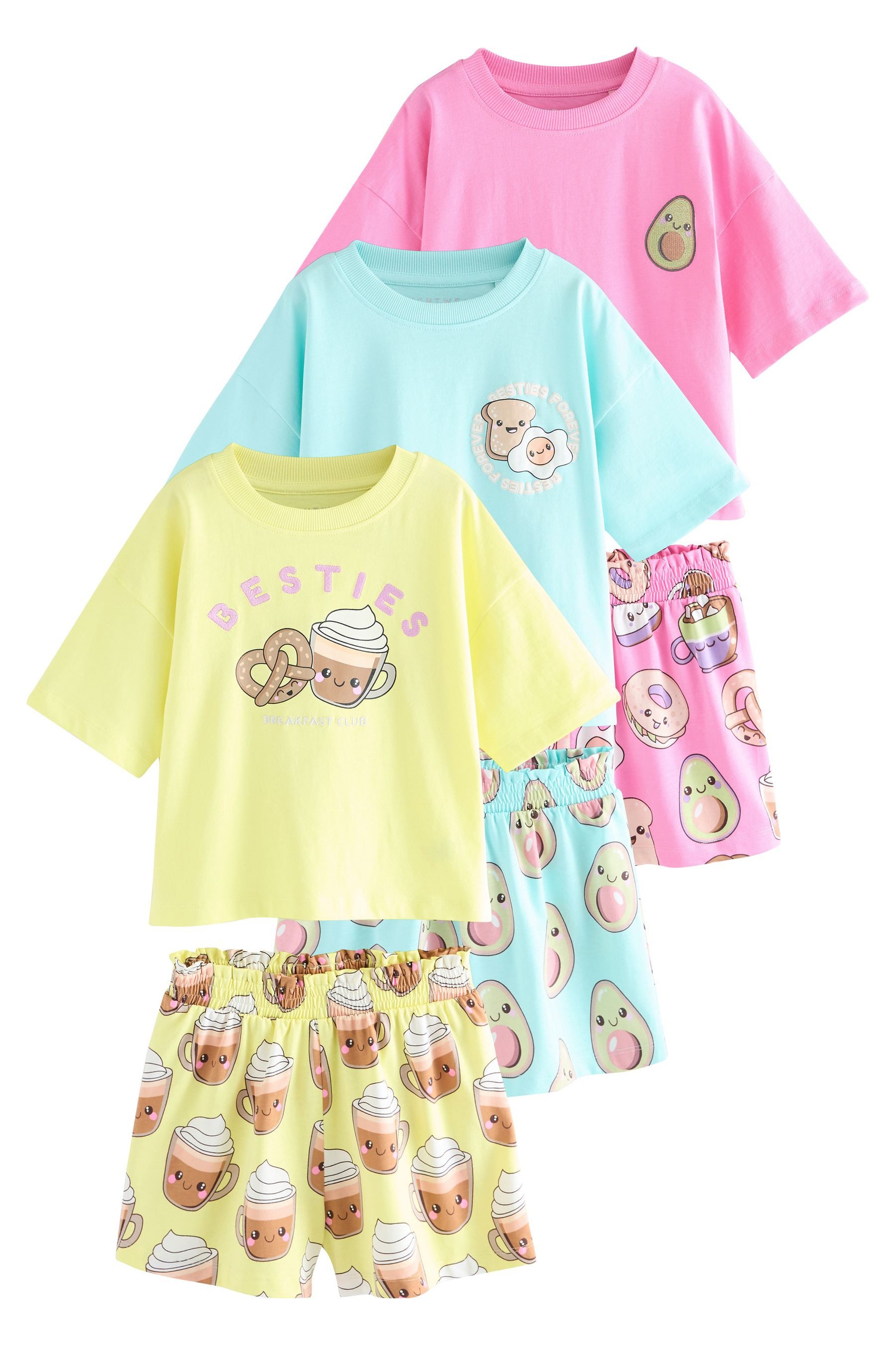 Pyjama Pyjamas im 3-Pack