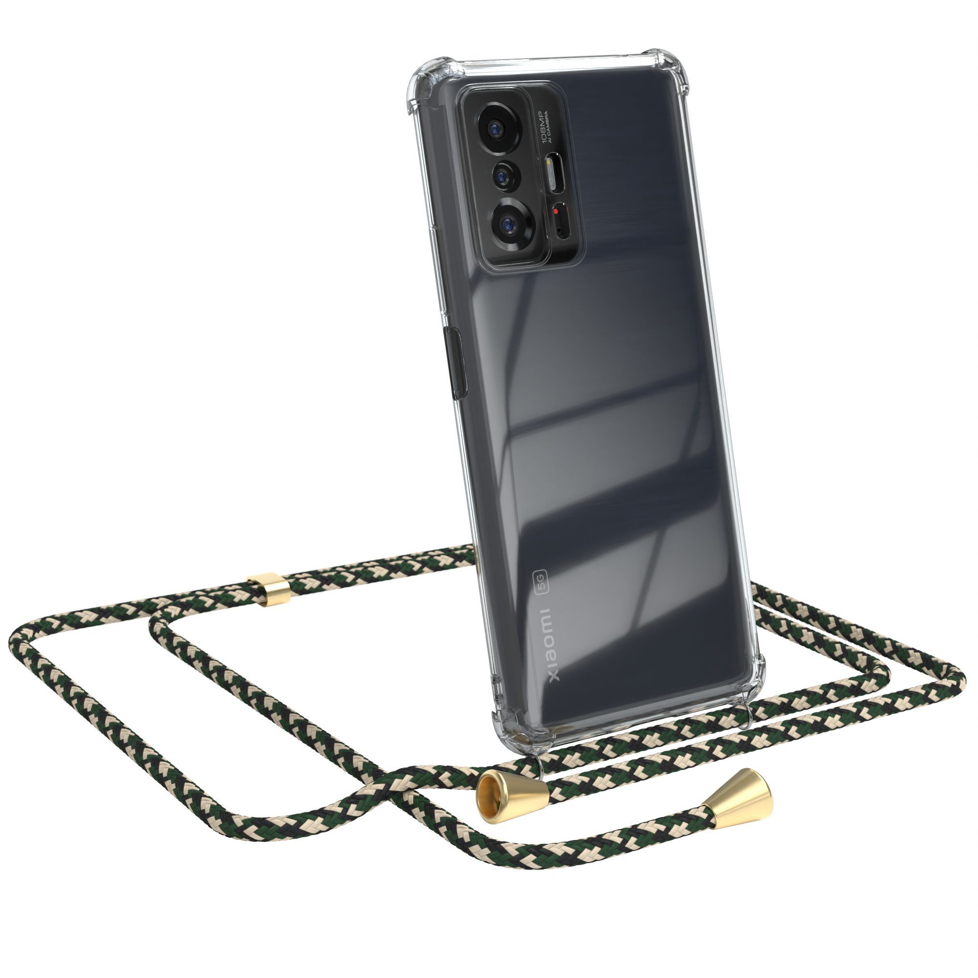 Handykette Hülle mit Kette für Xiaomi 11T / 11T Pro 5G