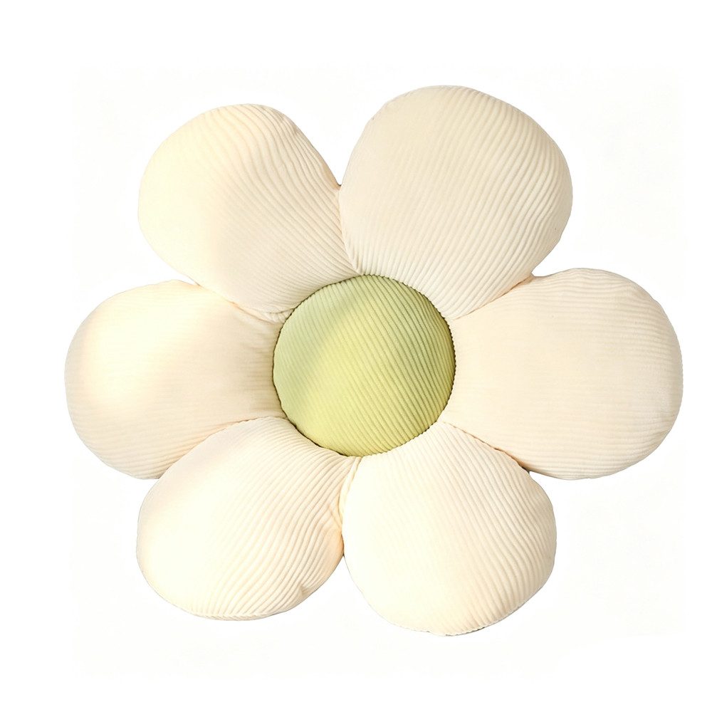 AFKSMILE Sitzkissen Blumenbodenkissen Sitzkissen, Blumenboden Kissen Tatami Blumenförmiges, Weiches Blütenblattkissen, Kissen Blumenform für Schlafzimmer Sofa