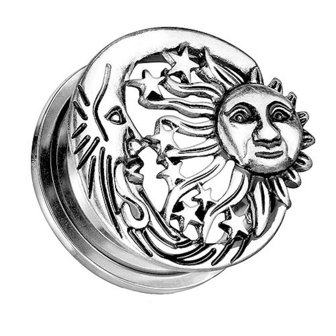 Taffstyle Plug Flesh Tunnel Schraub Ohr günstig online kaufen