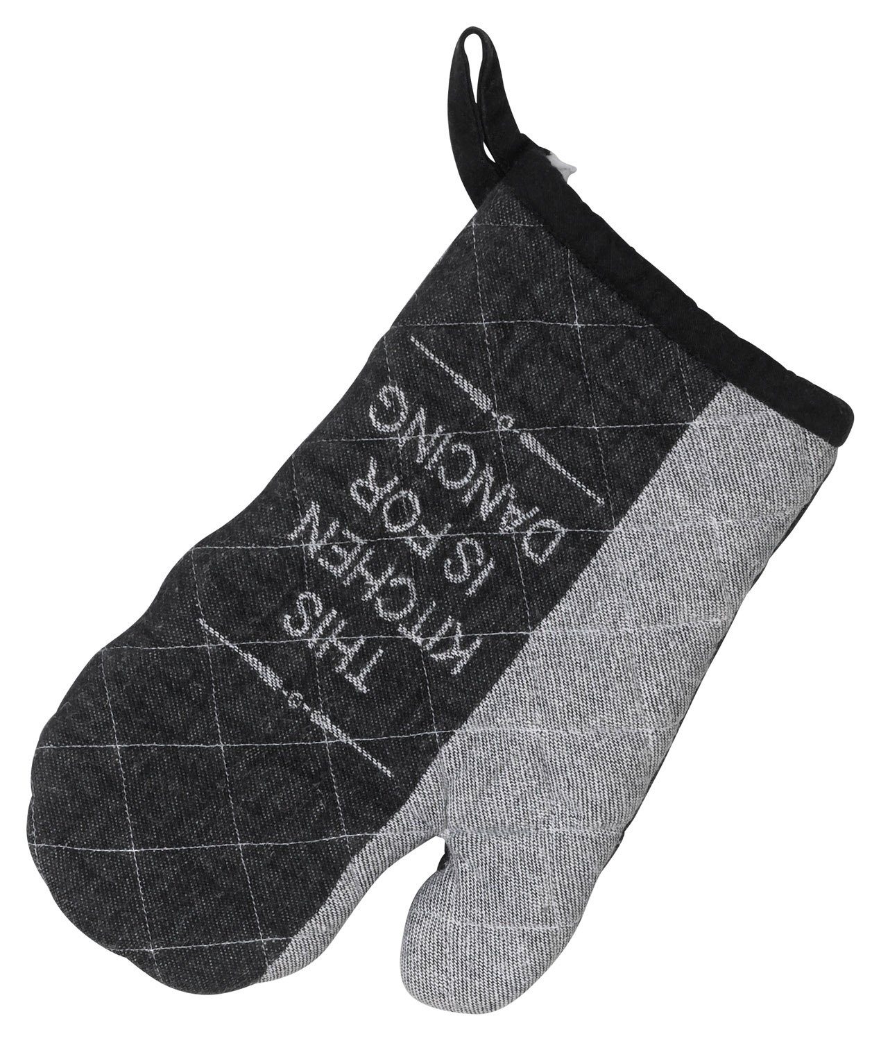 kela Topfhandschuhe Topfhandschuh GIANNA, Schwarz, B 18 cm, L 28 cm